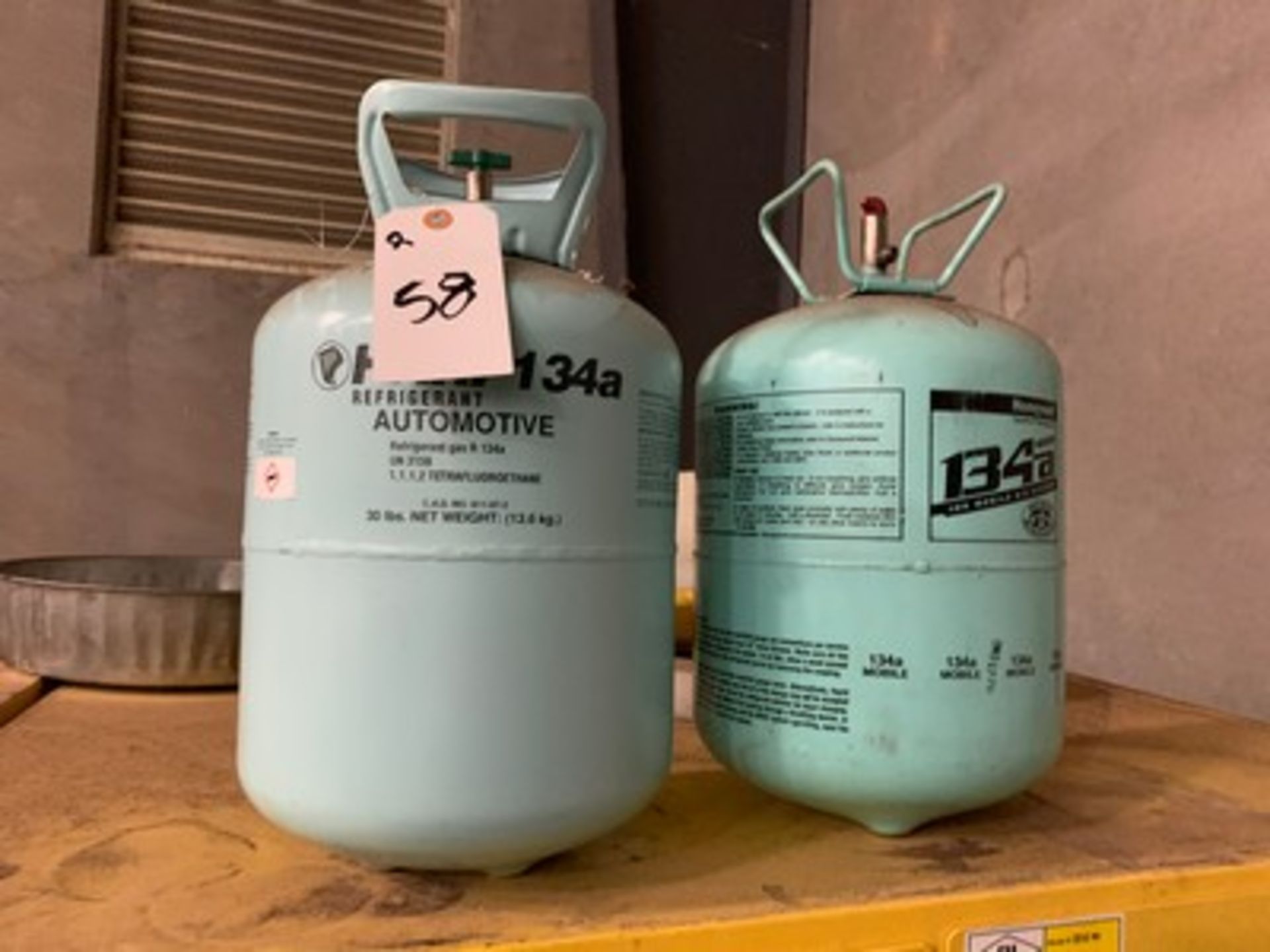 TANKS - 134A REFRIGERANT