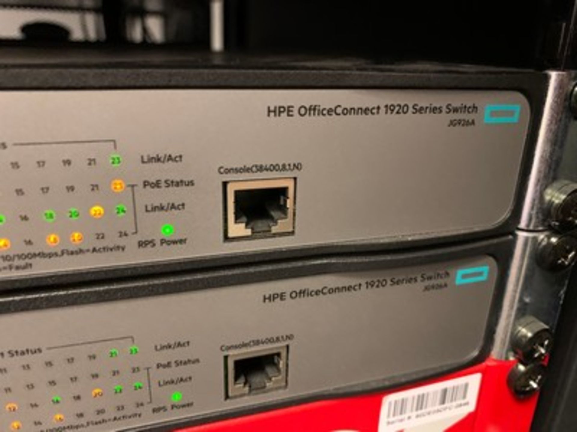 HPE OFFICECONNECT 1920 SERIES SWITCHES - Image 2 of 2