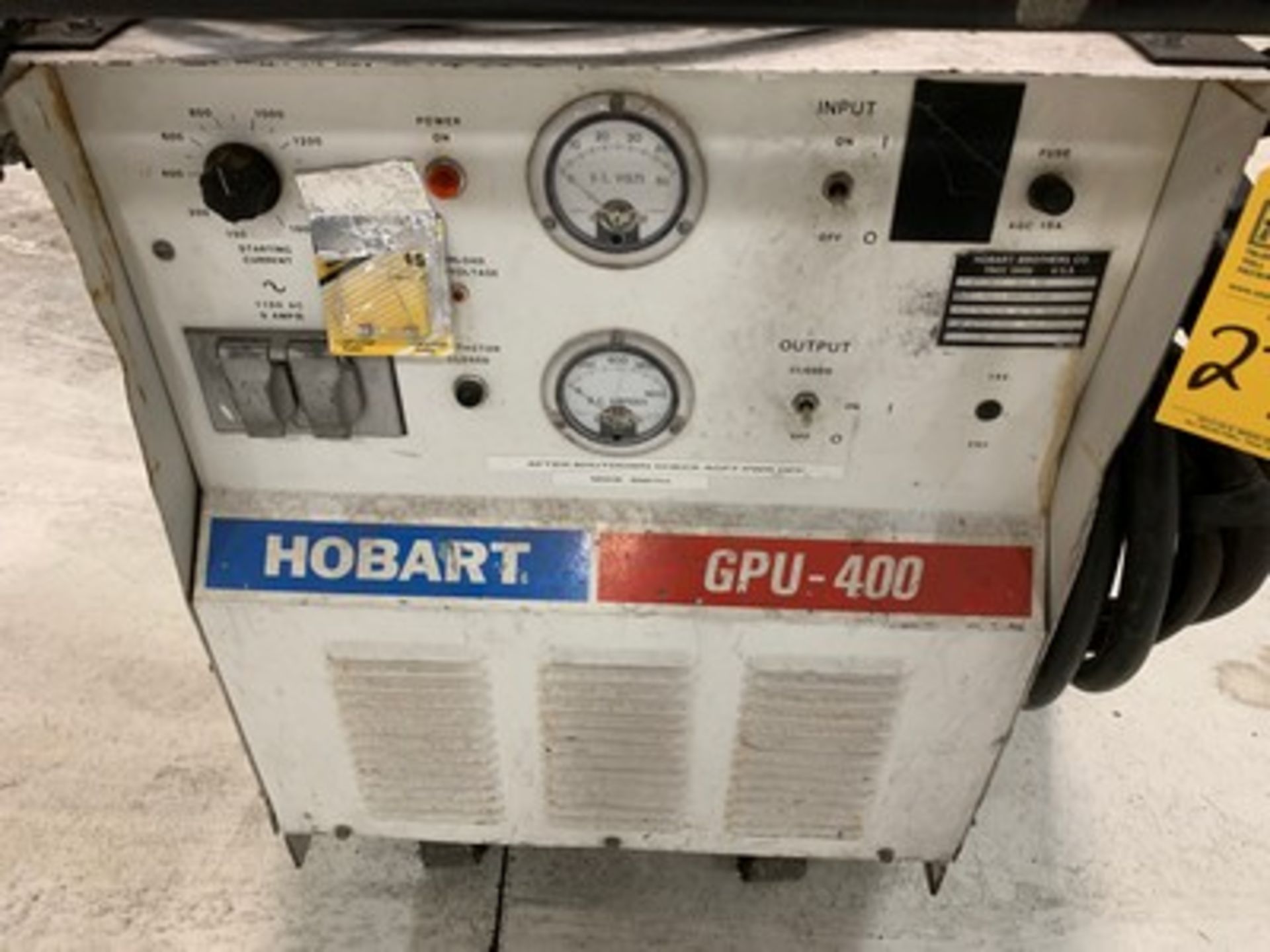 HOBART GPU-400 6T28-400CL SOLID STAT GROUND POWER UNIT - Image 2 of 4
