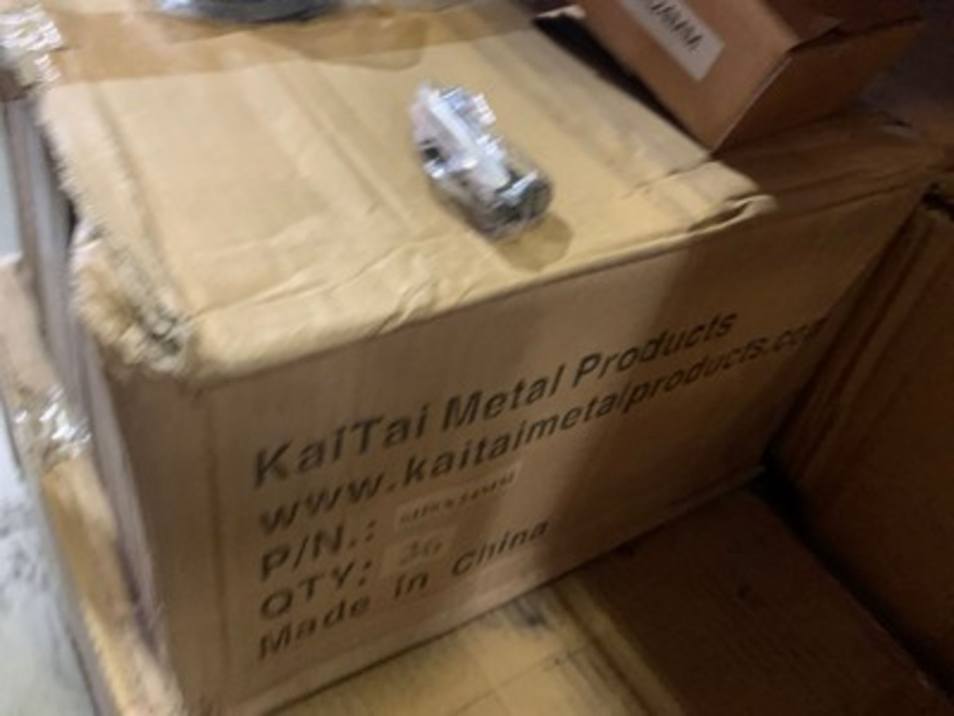 KAITAI METAL PRODUCTS BLACK METAL BRACKETS / MOUNTS (21 BOXES / 36 PER BOX) - Image 3 of 3