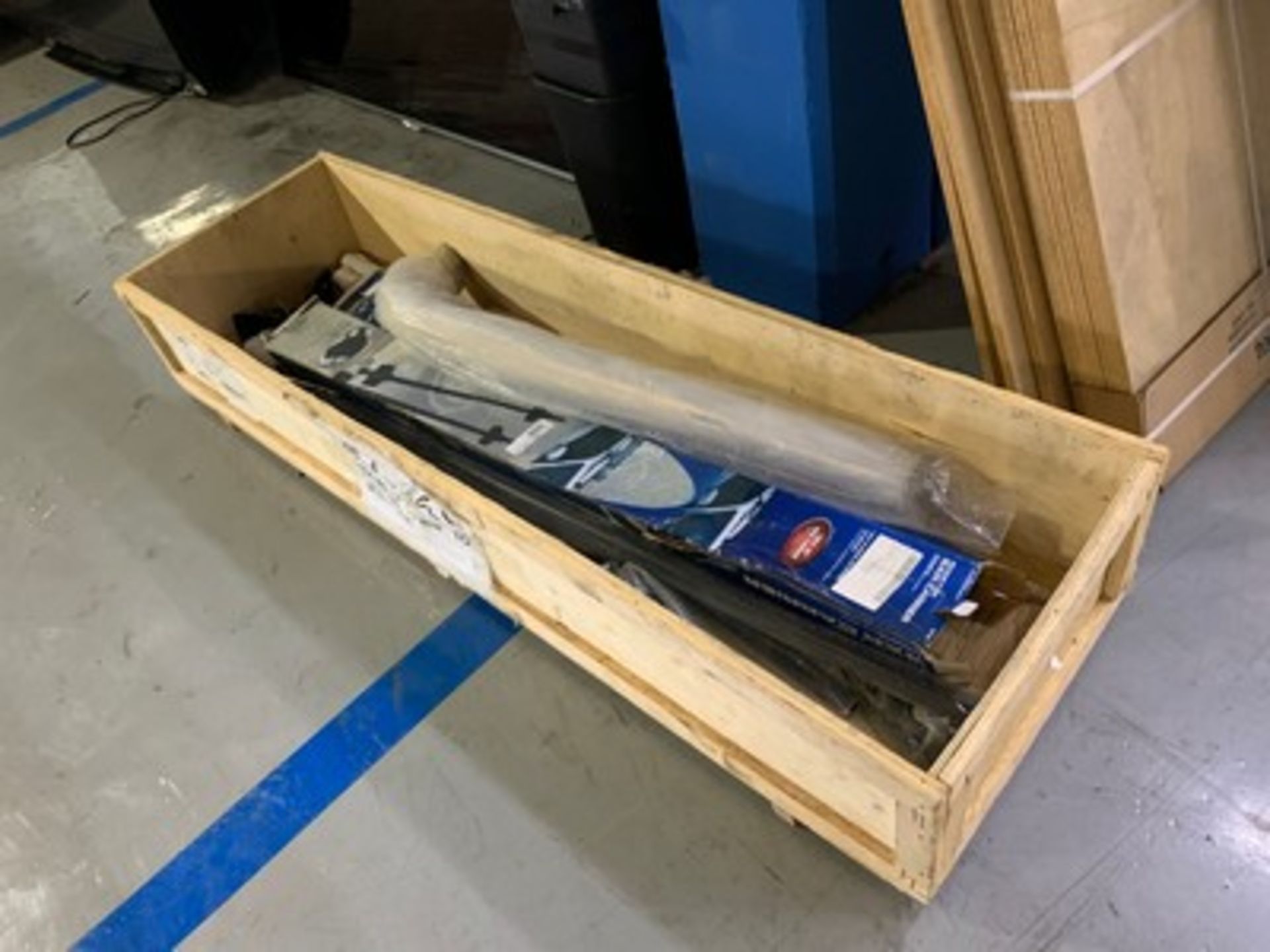CRATE WITH CONTENTS - CARGO CARRIER, ETC