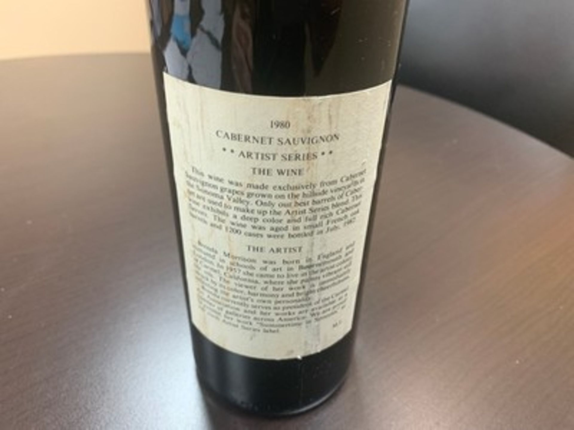 BOTTLE KENWOOD CABERNET SAUVIGNON - 1980 - 750ml - Image 4 of 8