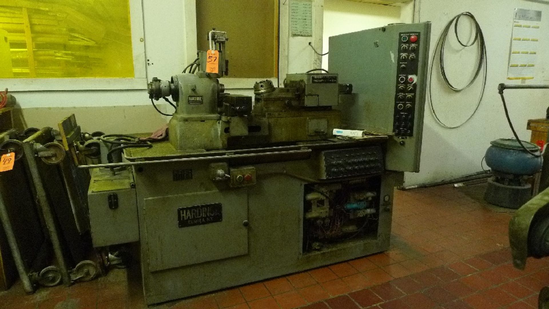 HARDINGE MODEL DSM-A SECOND OPERATION LATHE S/N DSM-A-5C-342