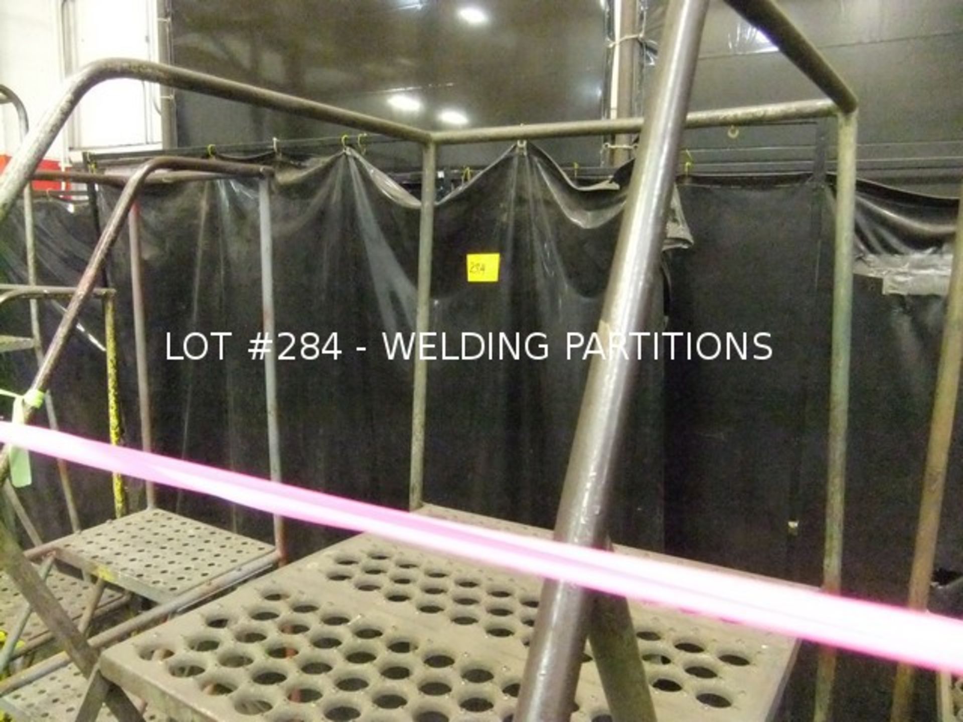 LOT: (3) WELDING CURTAINS