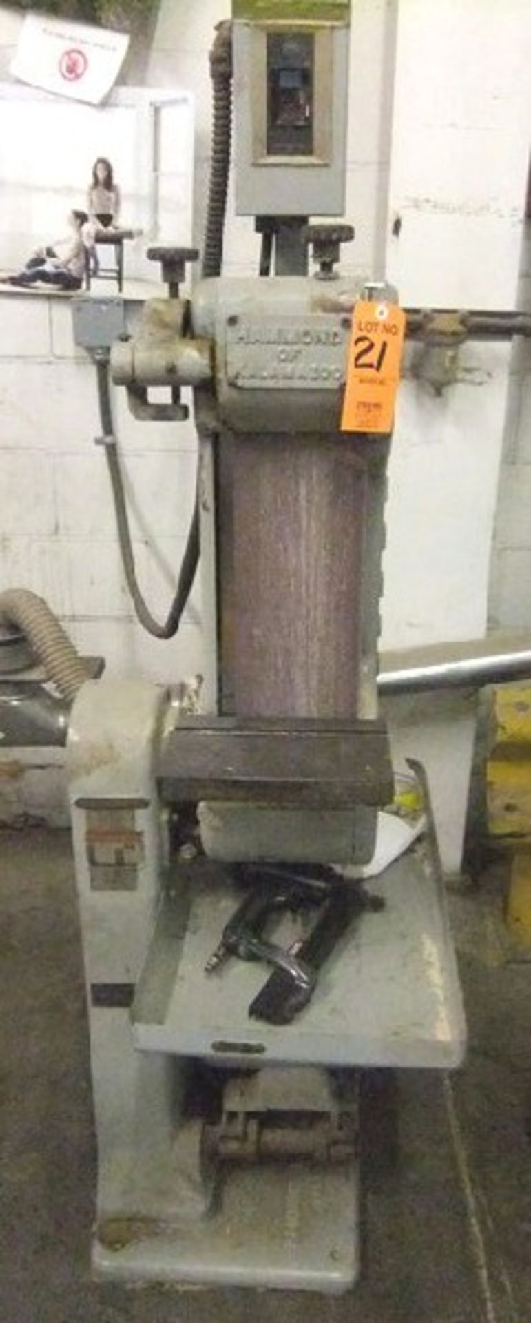 HAMMOND 6" VERTICAL BELT SANDER