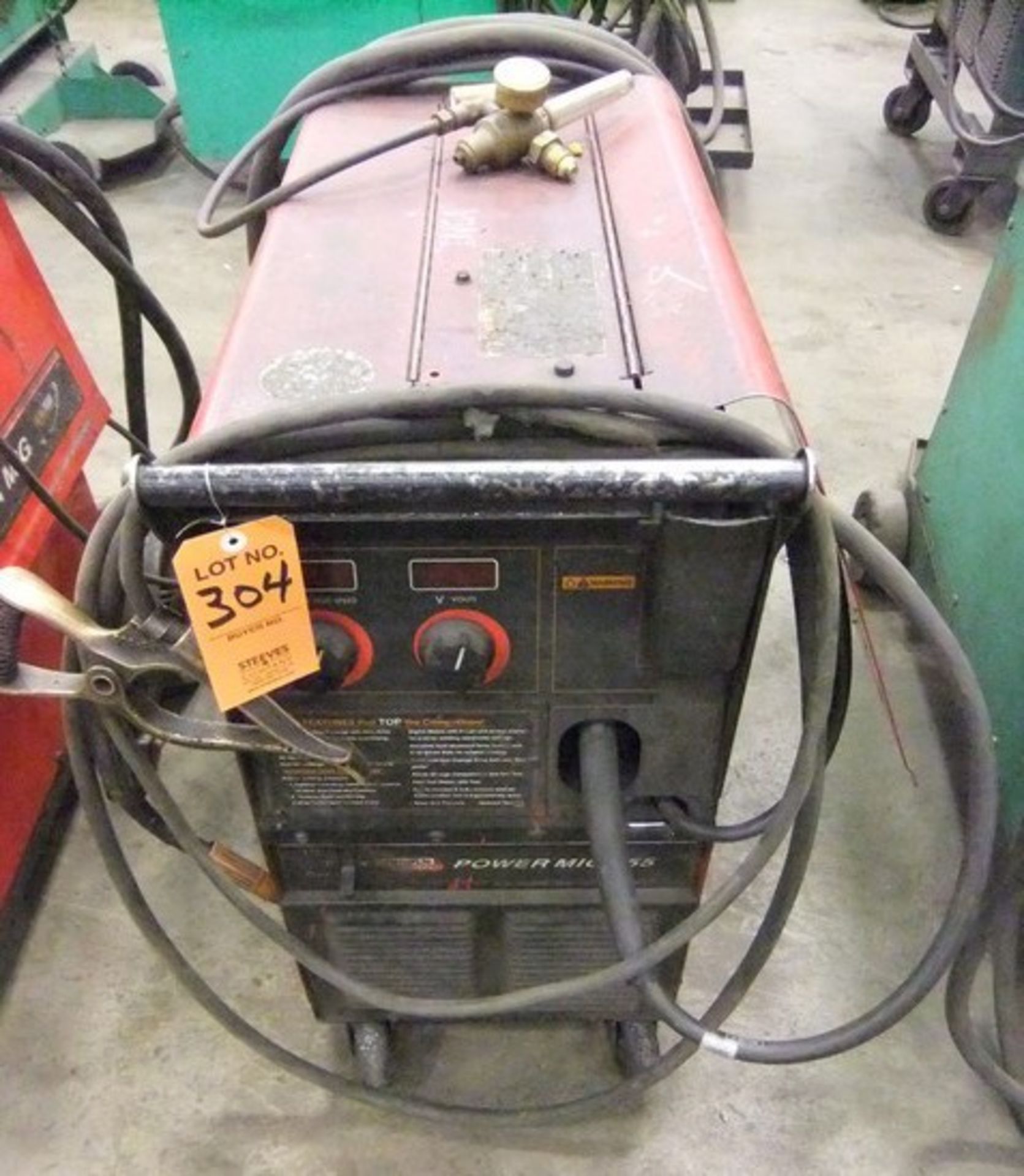 LINCOLN POWER MIG 255 WELDER, #K1693-1 10563 U1000517109