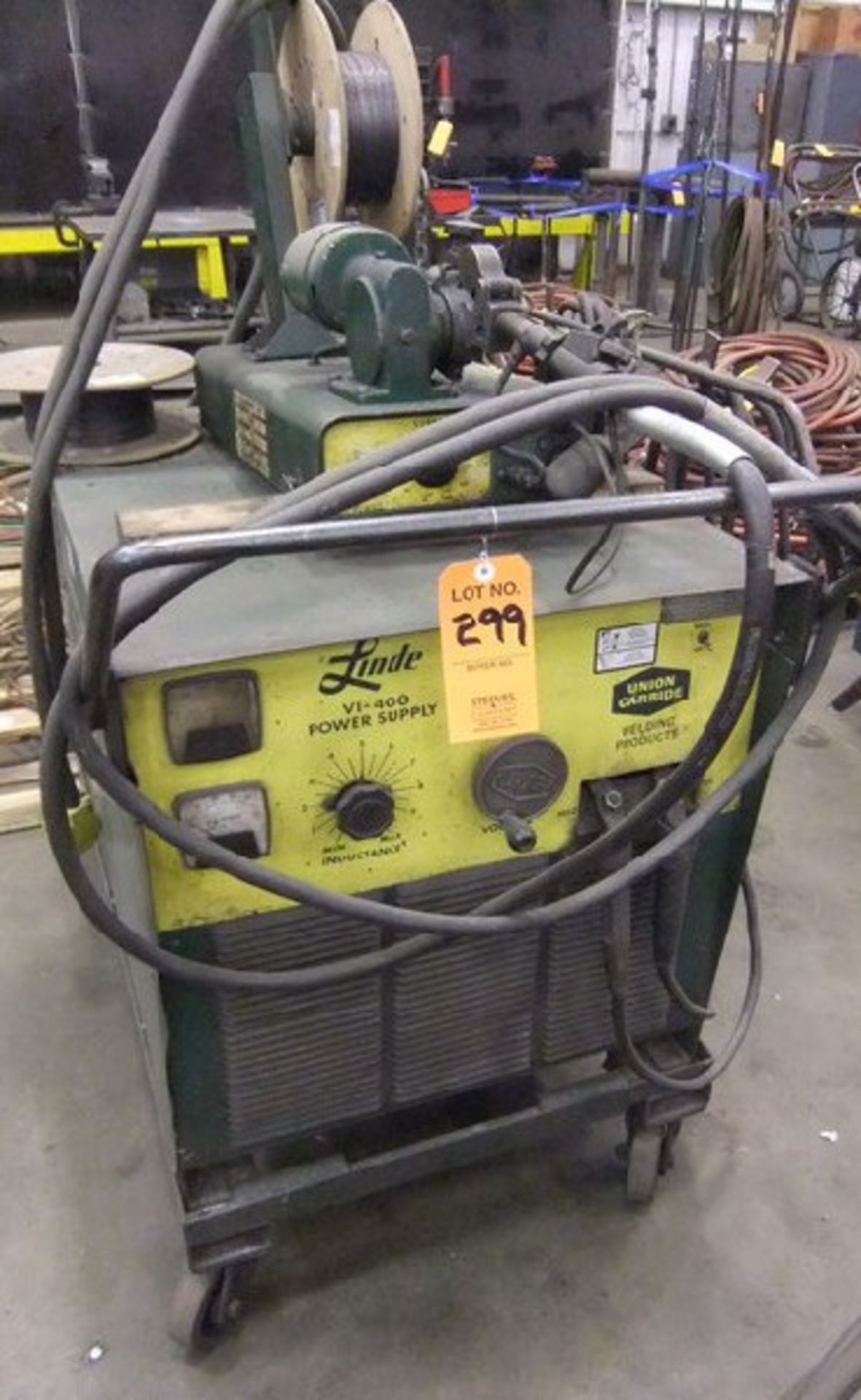 LINDE VI-400 WELDER W/ POWER FEED #D275252