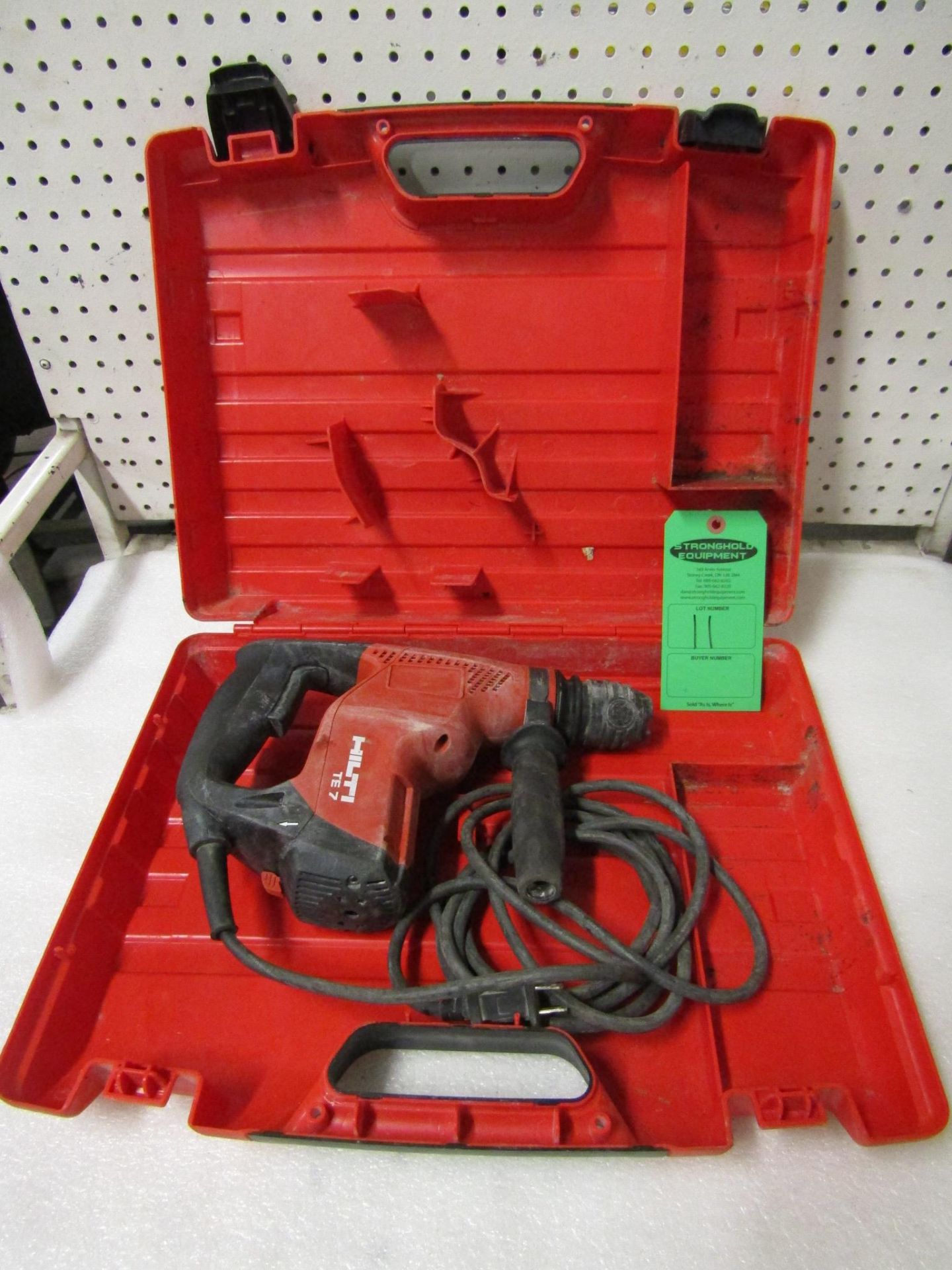 Hilti TE7 1/2" Hammer Drill 120V - Image 2 of 2