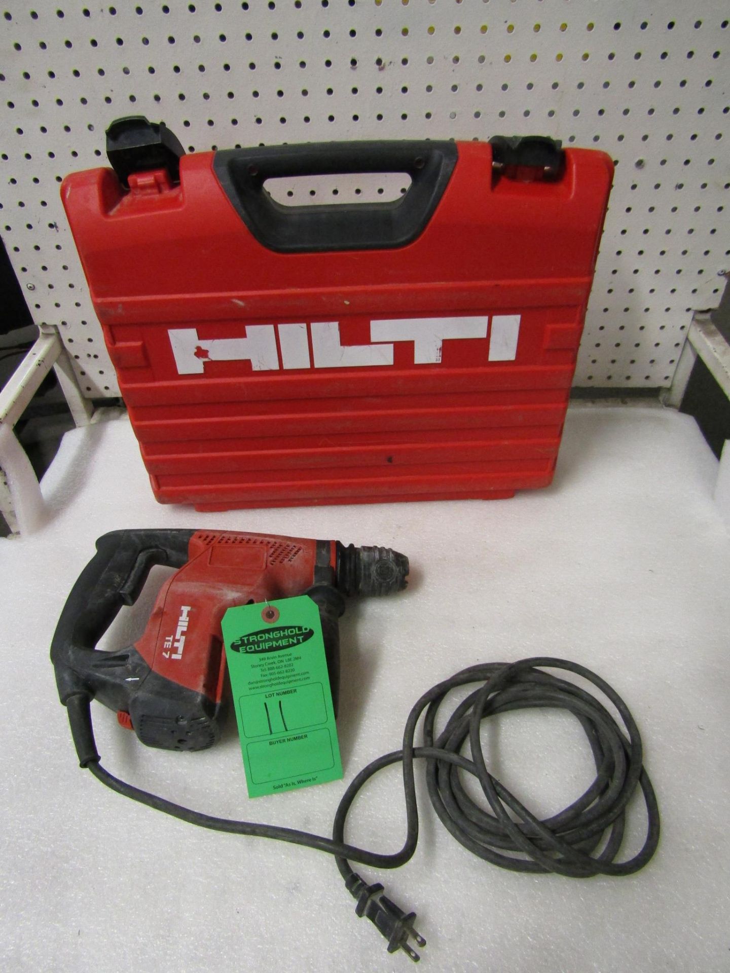 Hilti TE7 1/2" Hammer Drill 120V