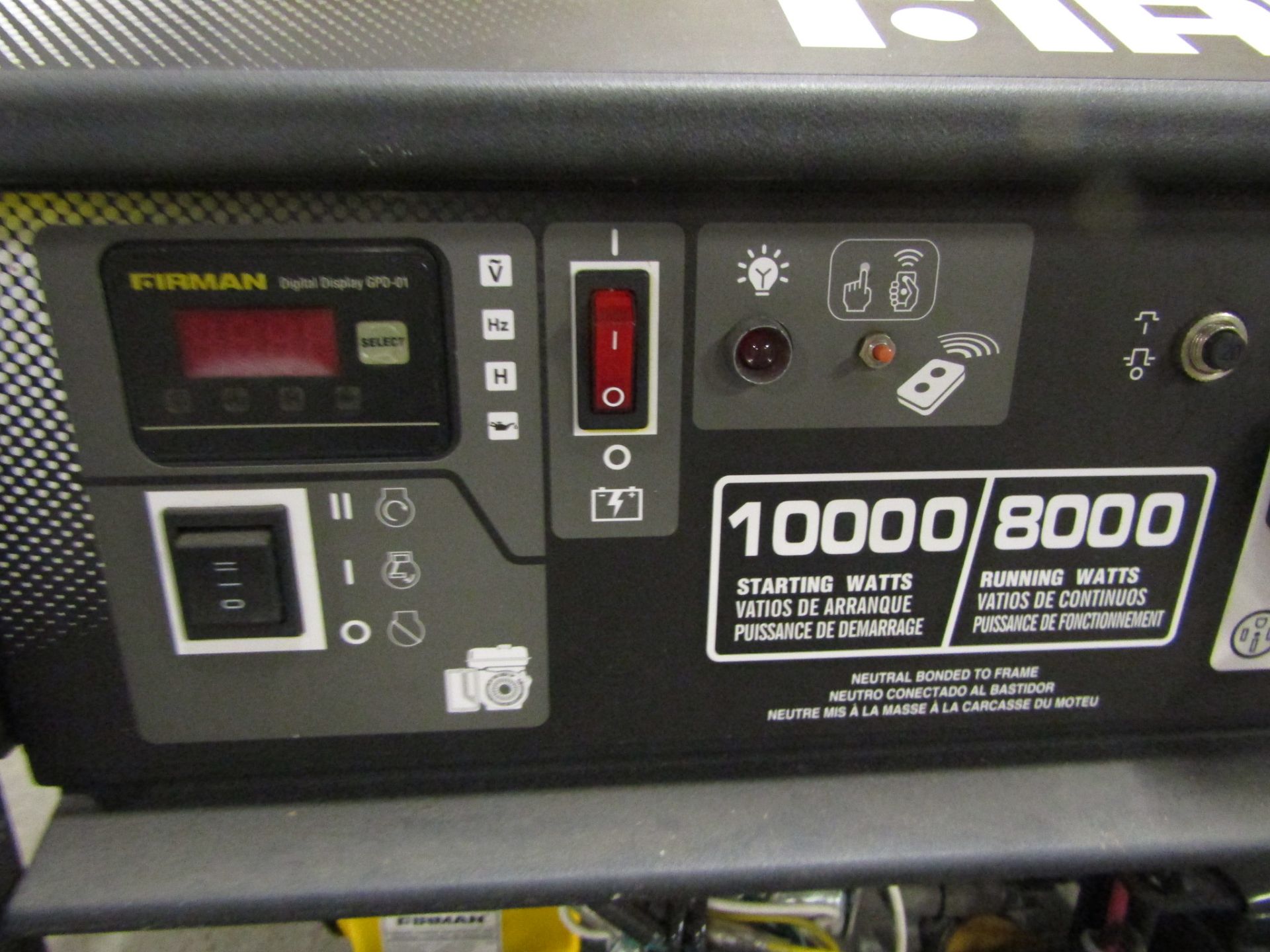 Firman Model P08004 - 8000W Generator 120/240V single phase - Image 2 of 4
