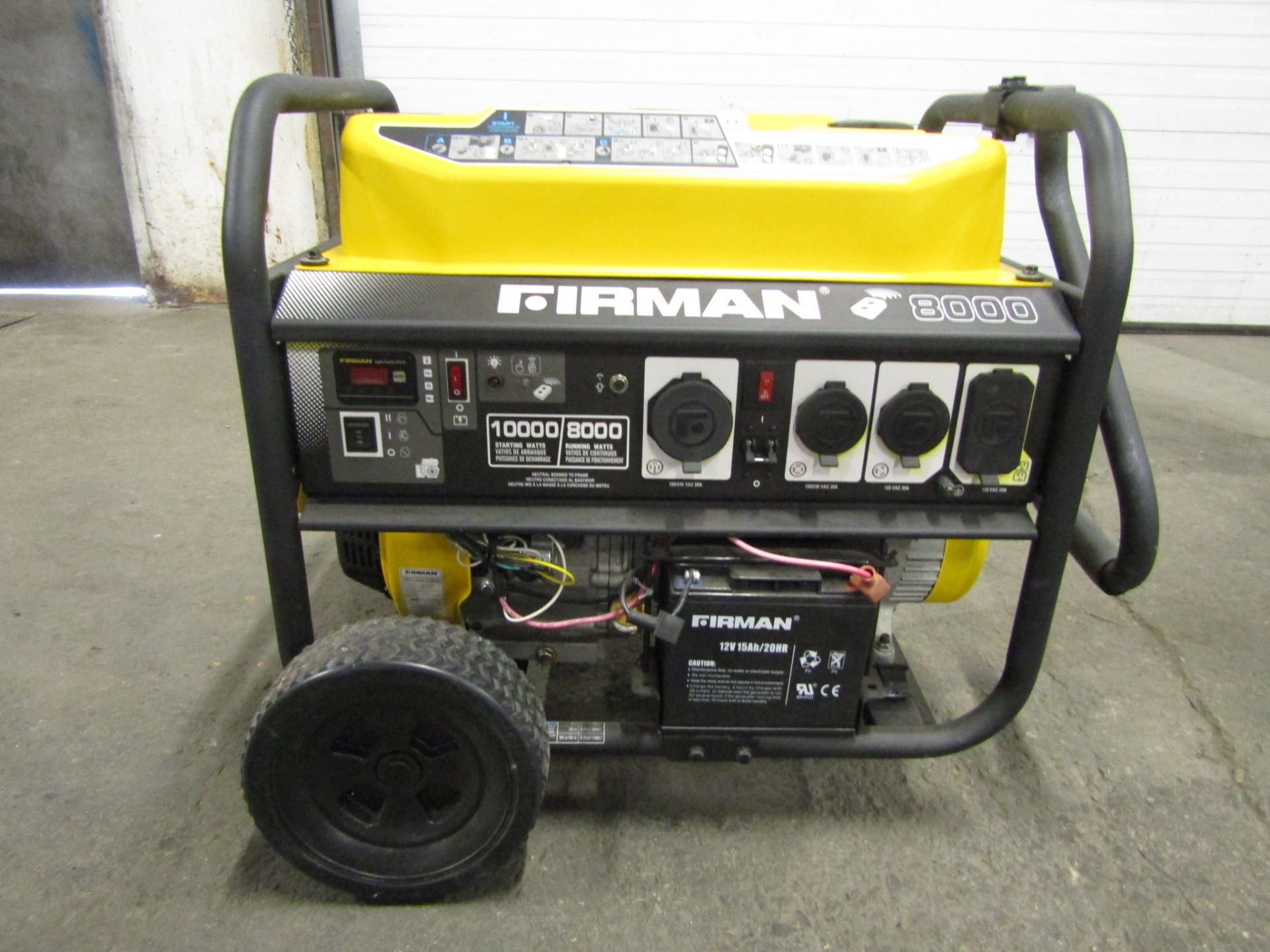 Firman Model P08004 - 8000W Generator 120/240V single phase