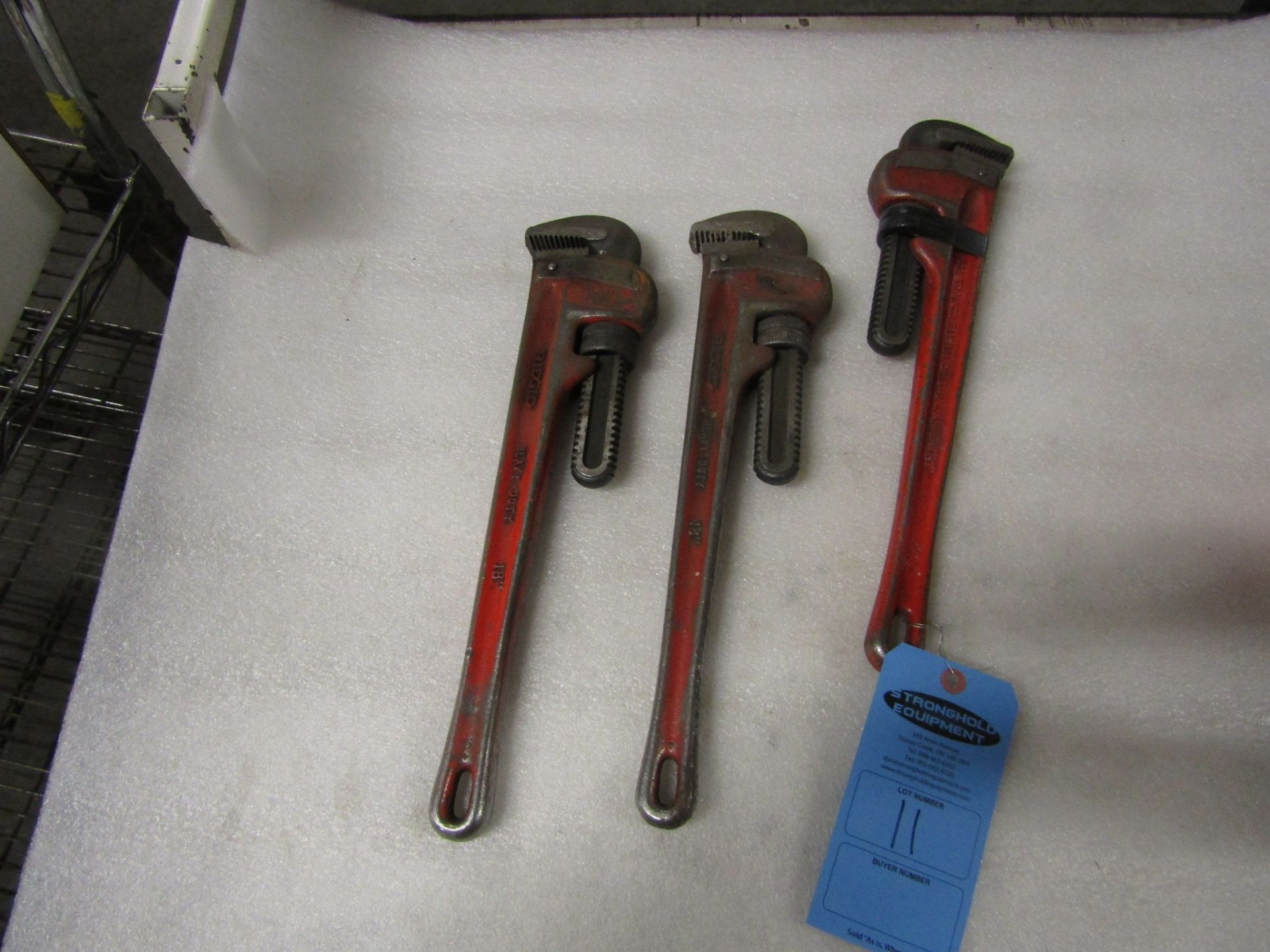 Lot of 2 Pipe Wrenches - brand new