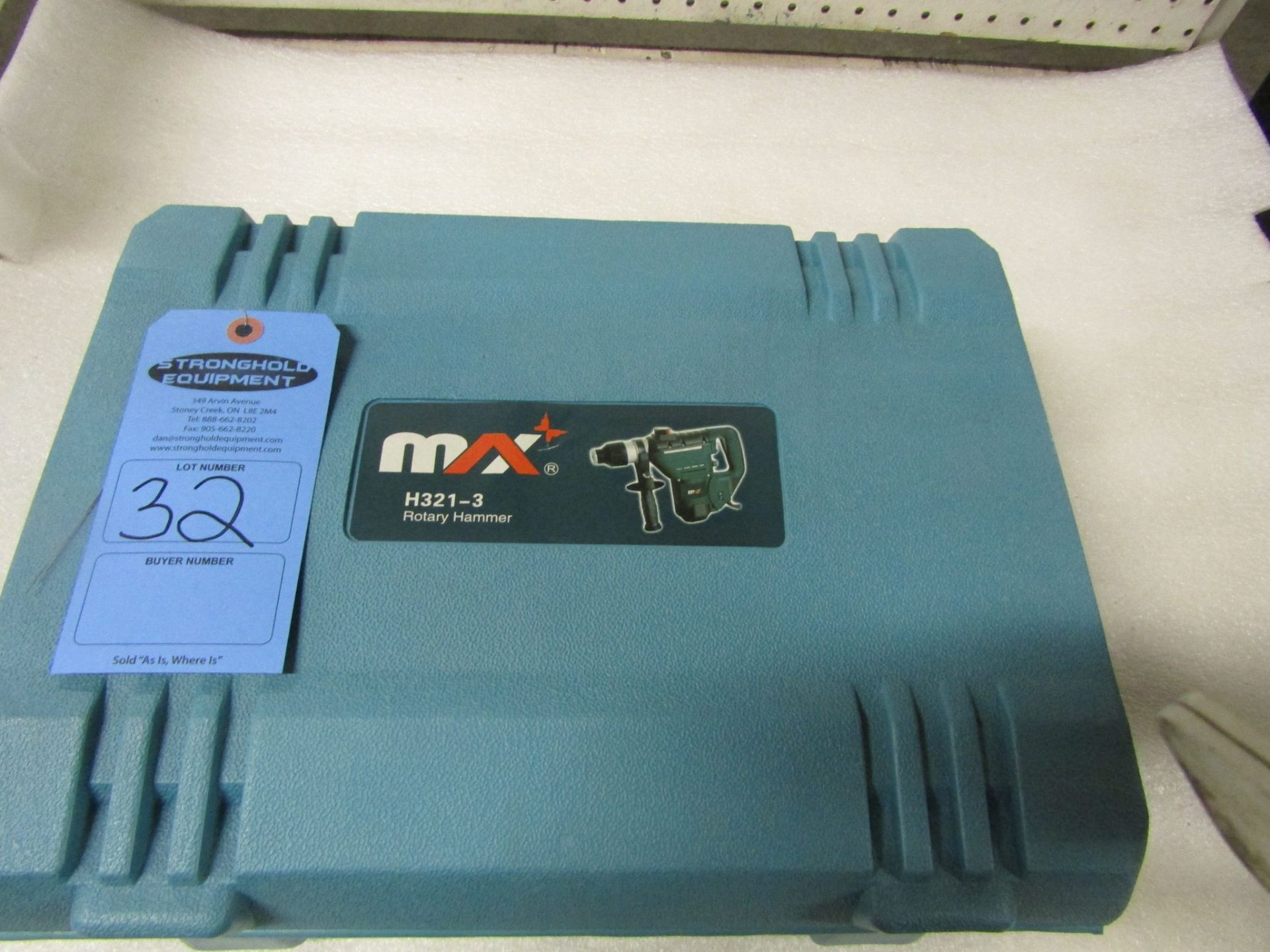 BRAND NEW Max Electric Rotary Hammer unit with 32mm / 1.25" max drilling diameter - model H-321 - Image 2 of 3