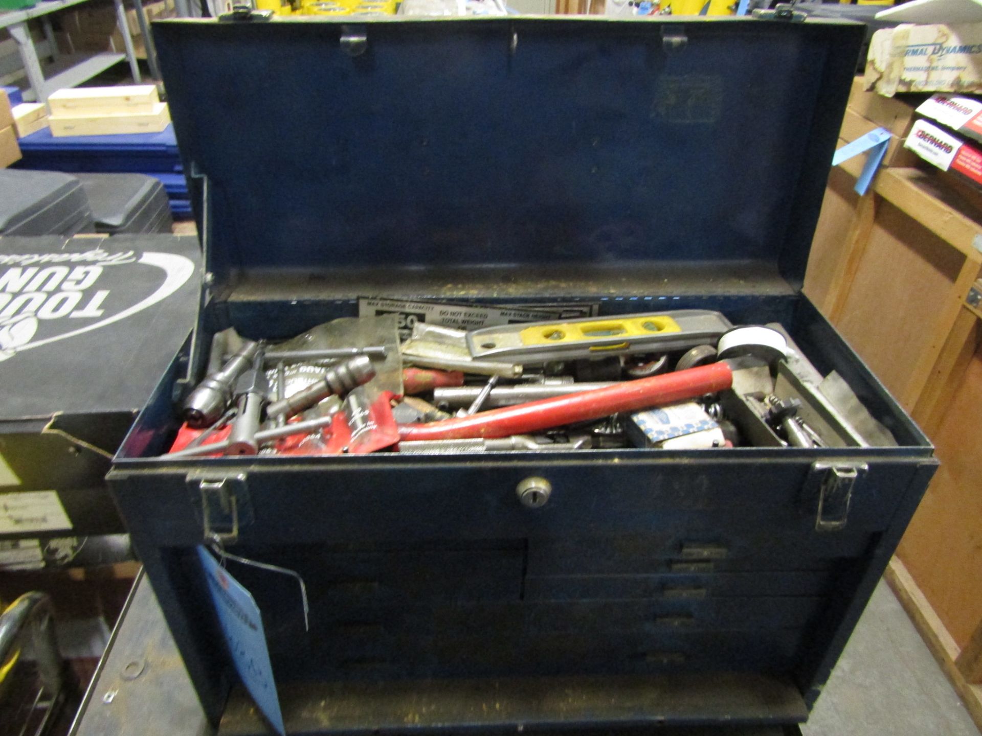 Tool Cabinet 7 drawers with inserts, drill bits and dies - Image 3 of 7