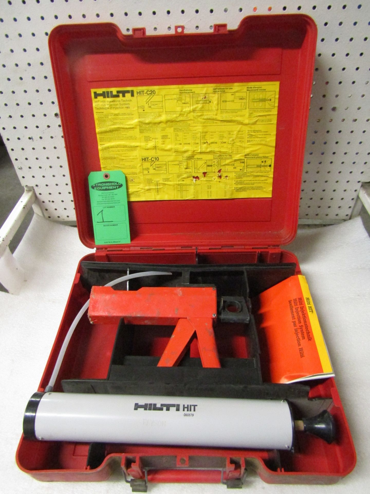 Hilti Injection System in case