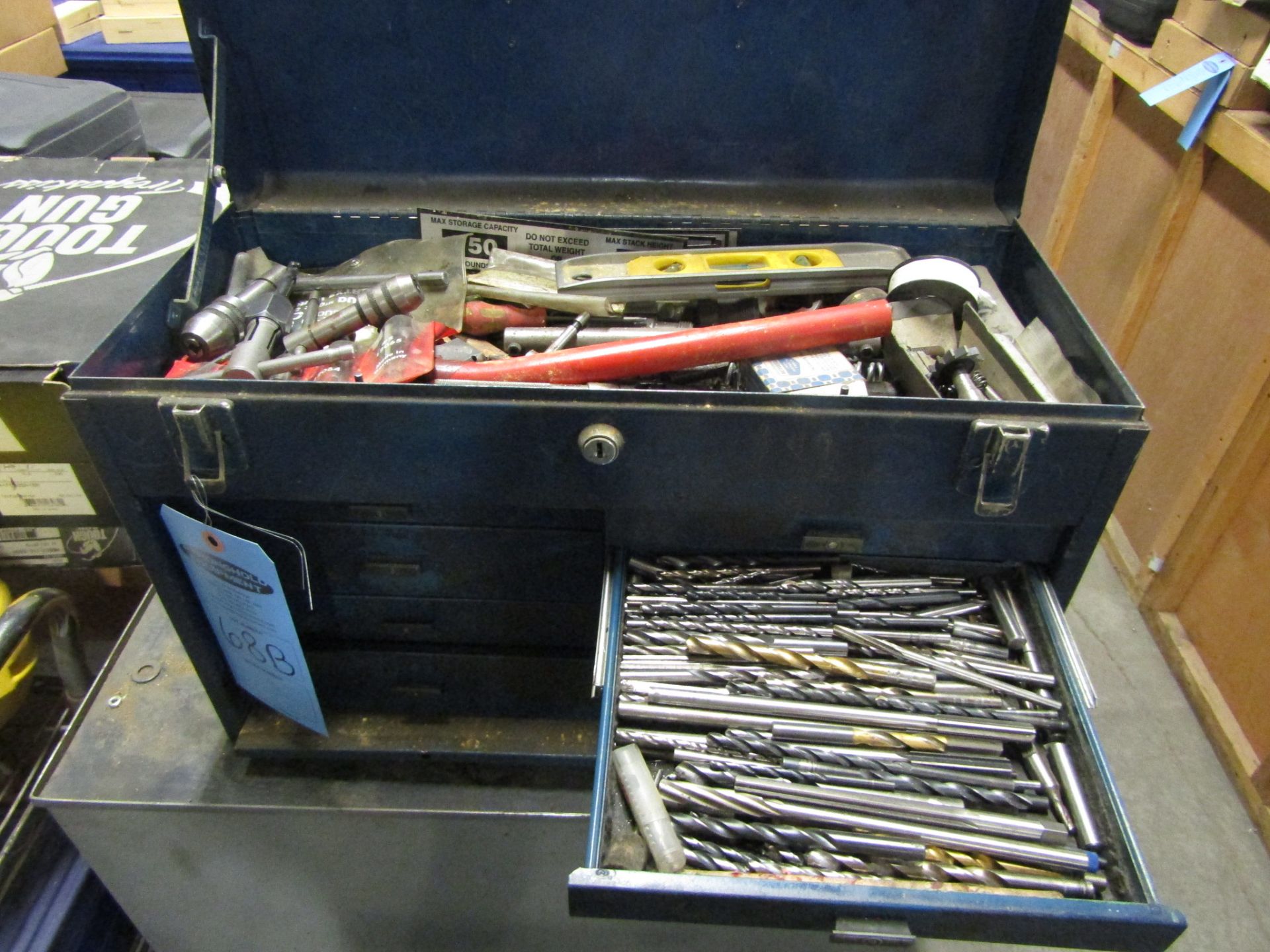 Tool Cabinet 7 drawers with inserts, drill bits and dies - Image 6 of 7