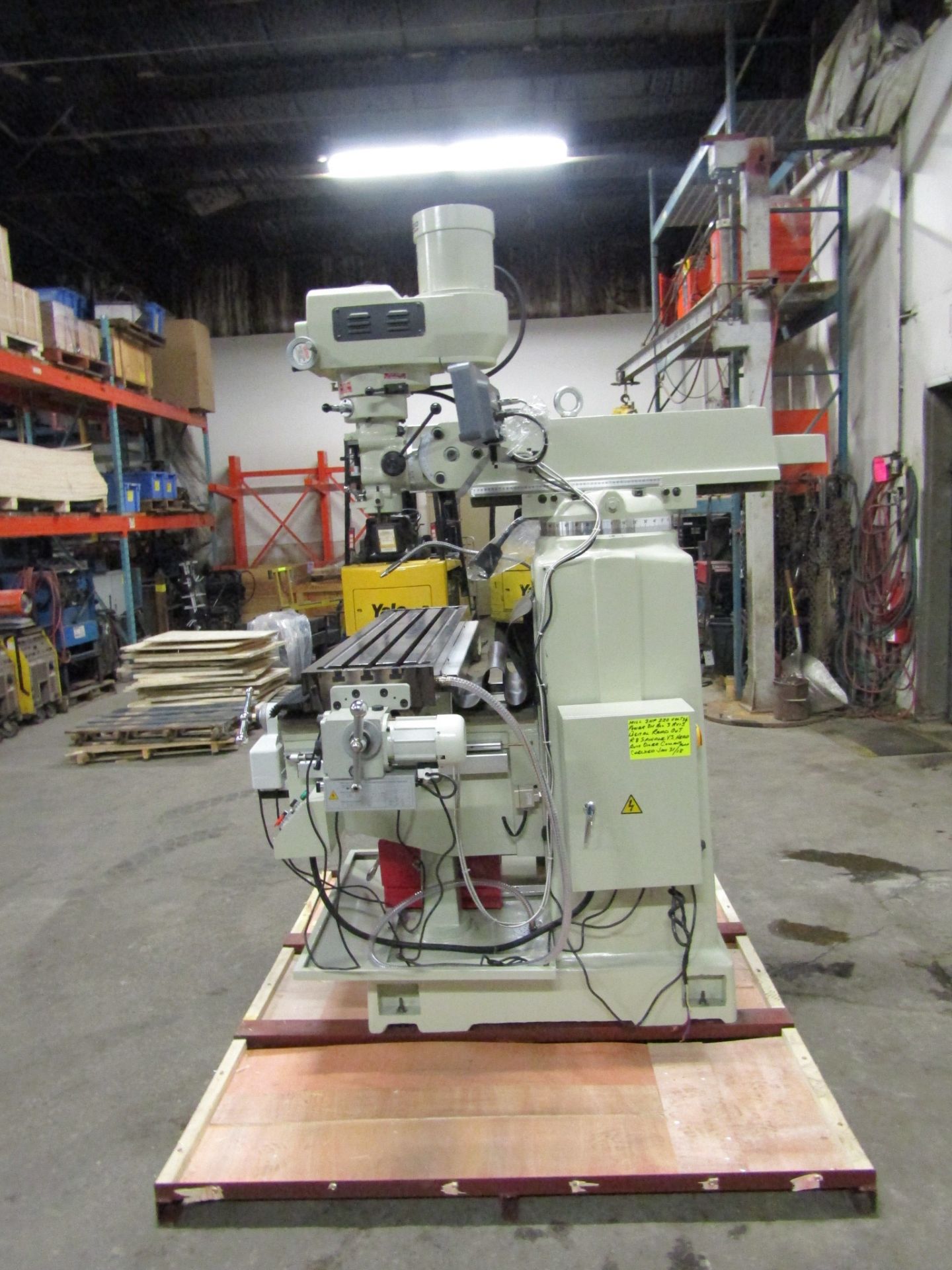 Bernardo MINT / UNUSED Milling Machine with Full Power Feed Table on ALL AXIS (X, Y and Z) 54" x 12" - Image 4 of 4