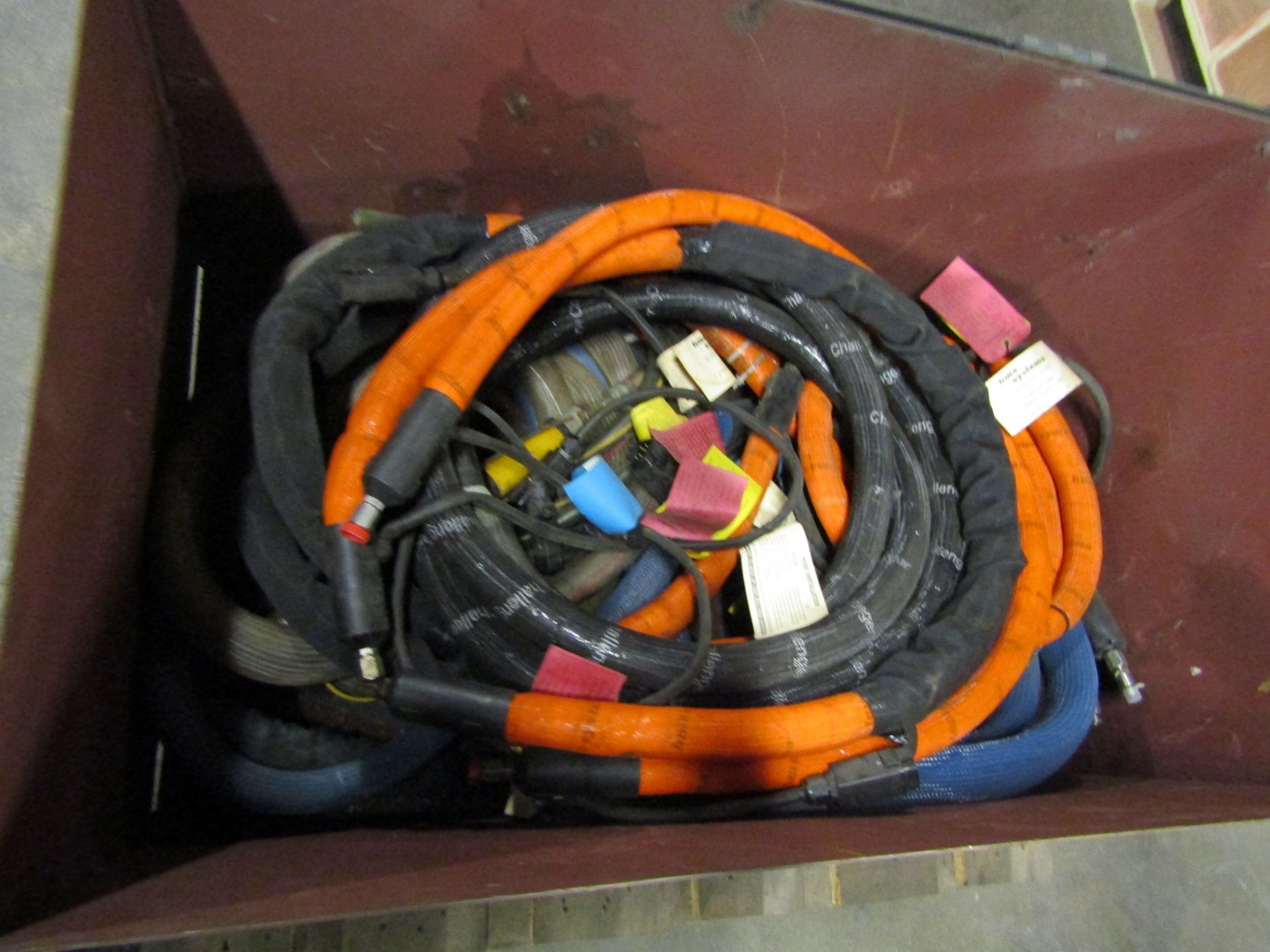 Bin with Industrial Glue Guns - Image 2 of 2
