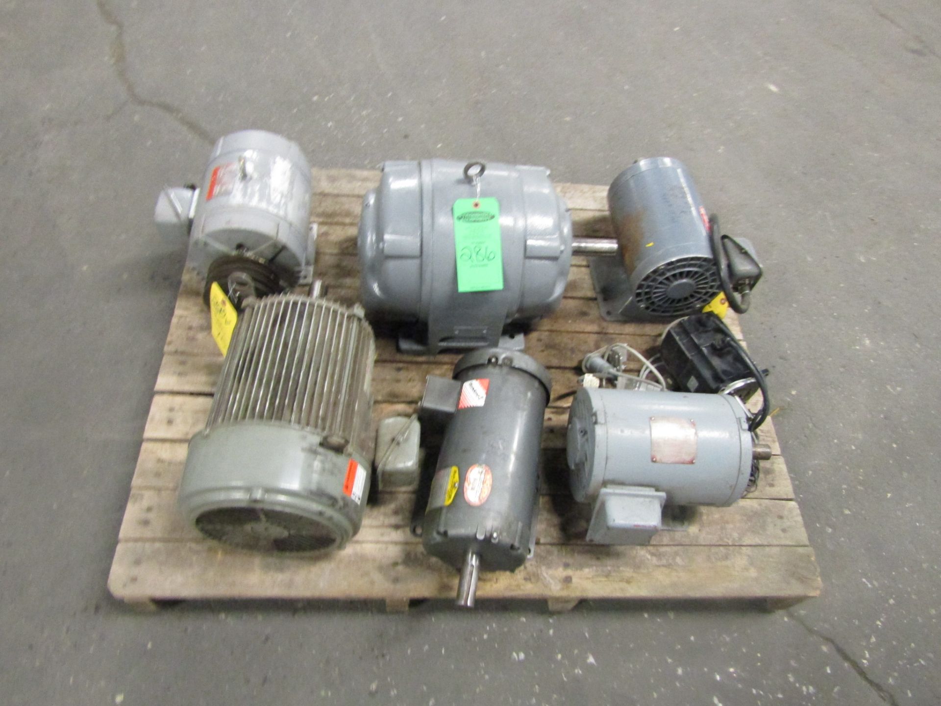 Lot of 7 Pumps - Yaskawa, GE 5HP, Unimount 7.5HP, Westinghouse 5HP, Dayton and more