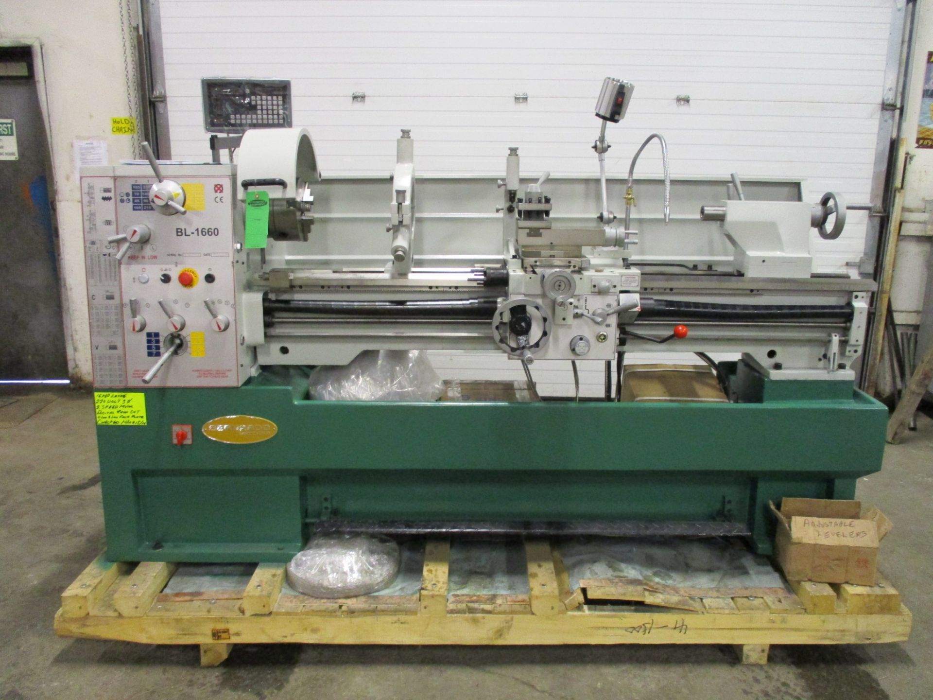 Bernardo Macchina Engine Lathe model BL1660 - 16" Swing with 60" Between Centres - complete with DRO