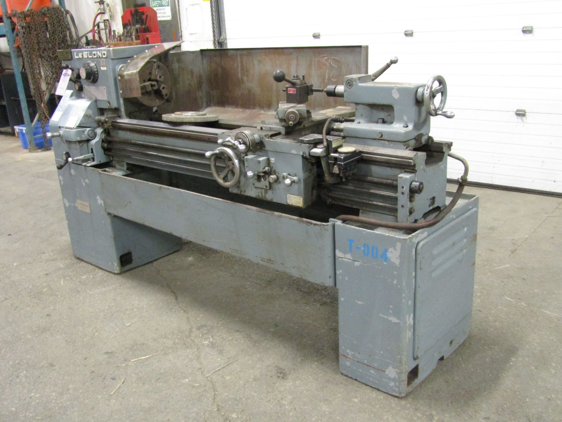 LeBlonde Regal Engine Lathe 50" X 16" Swing with 10" 3-Jaw Chuck with Steady Rest & Follow and - Image 4 of 4