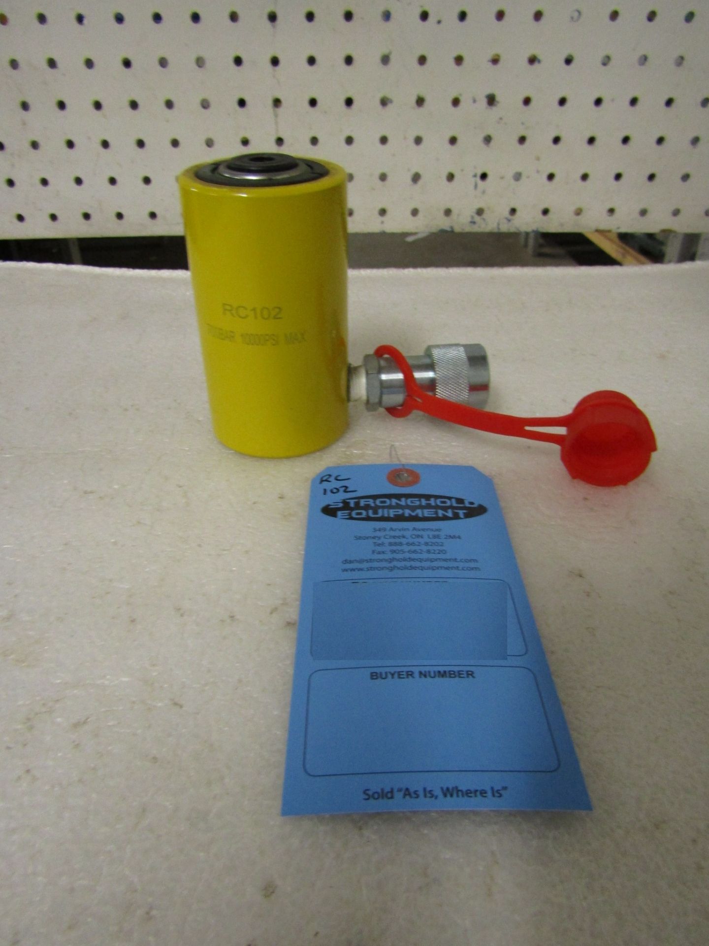 RC-102 MINT - 10 ton Hydraulic Jack with 2" stroke type cylinder