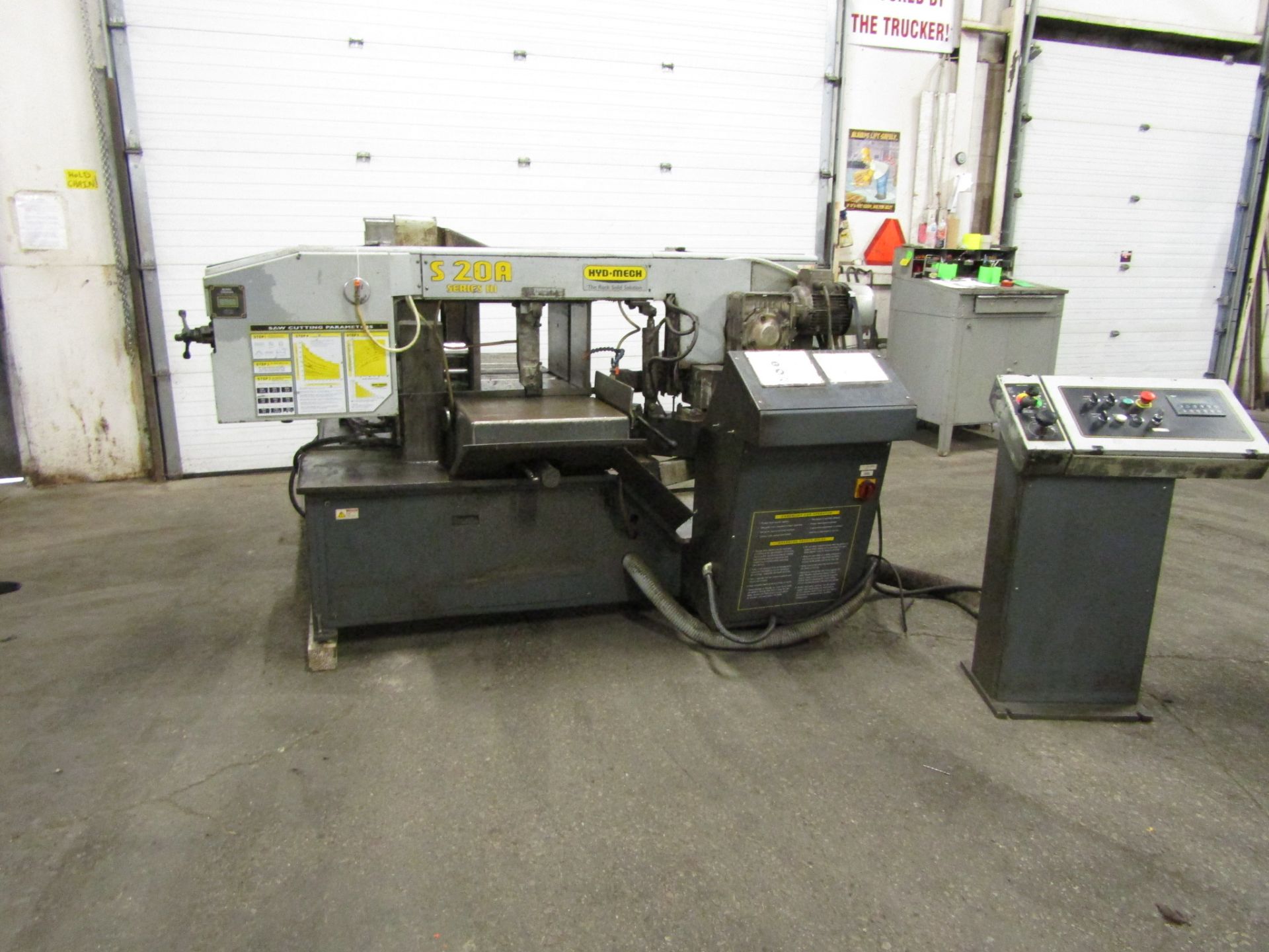 2006 Hyd-Mech S-20A Fully Automatic Horizontal Band Saw 18x13" w auto clamping system & auto feed