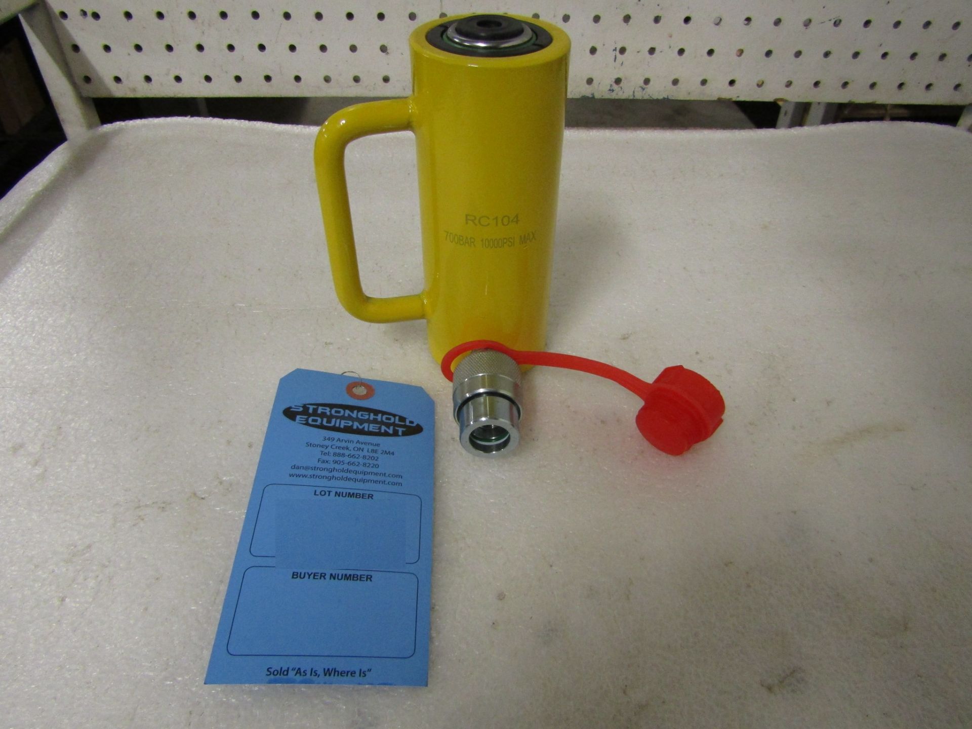 RC-104 MINT - 10 ton Hydraulic Jack with 4" stroke type cylinder