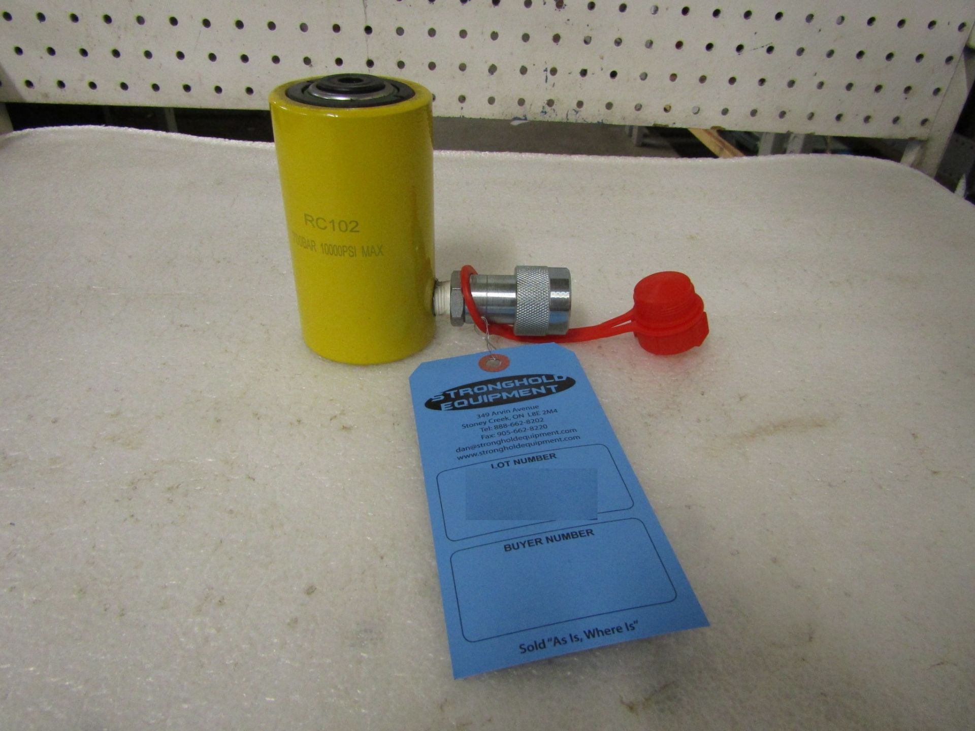 RC-102 MINT - 10 ton Hydraulic Jack with 2" stroke type cylinder