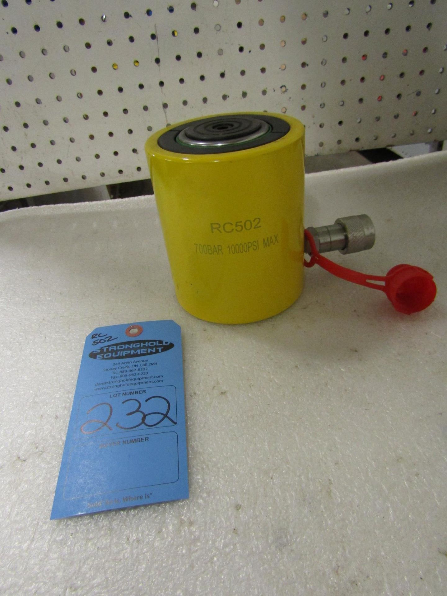 RC-502 MINT - 50 ton Hydraulic Jack with 2" stroke type cylinder