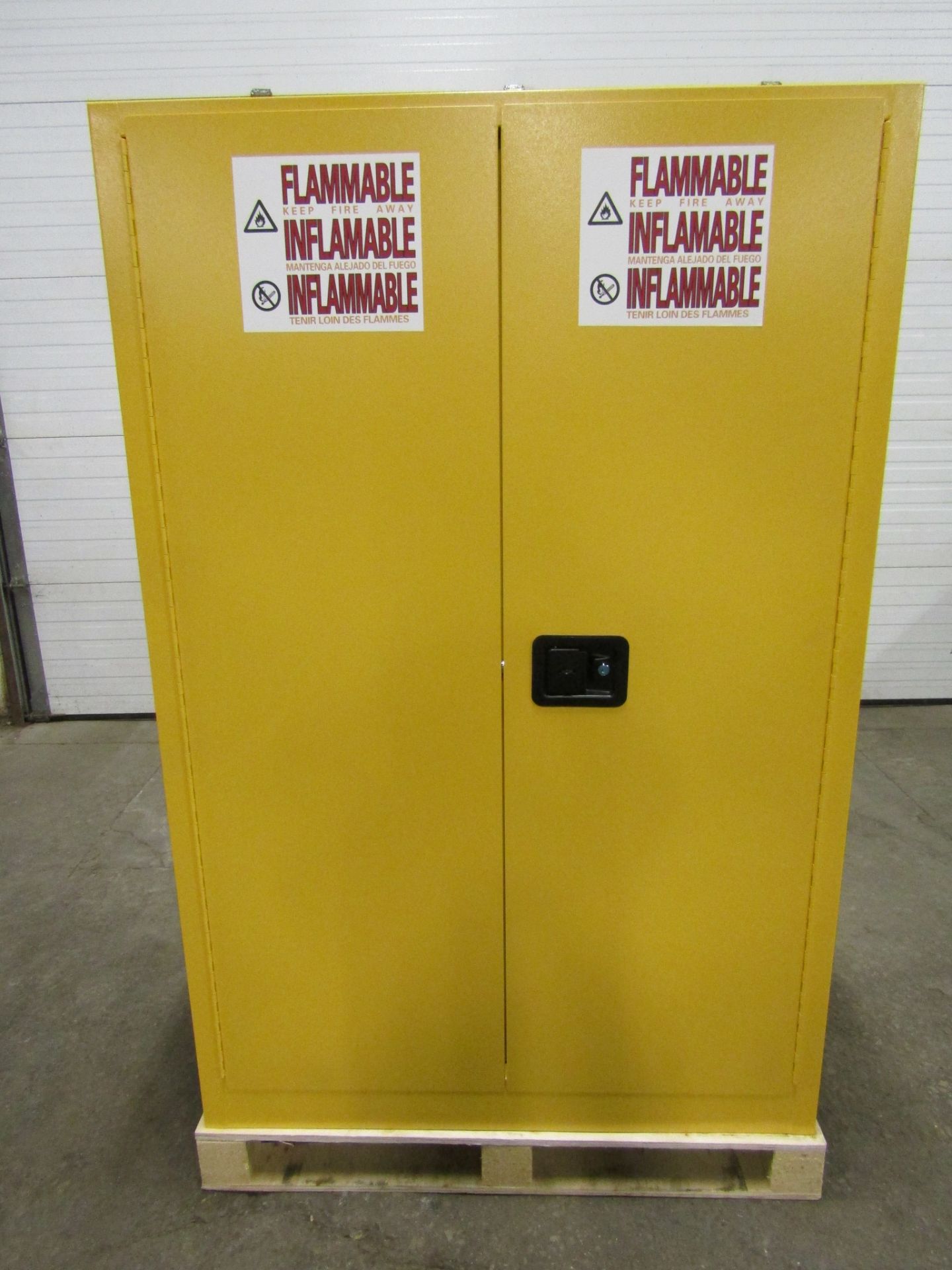 MINT Flammable Safety Fire cabinet with 2 shelves storage with LOCK