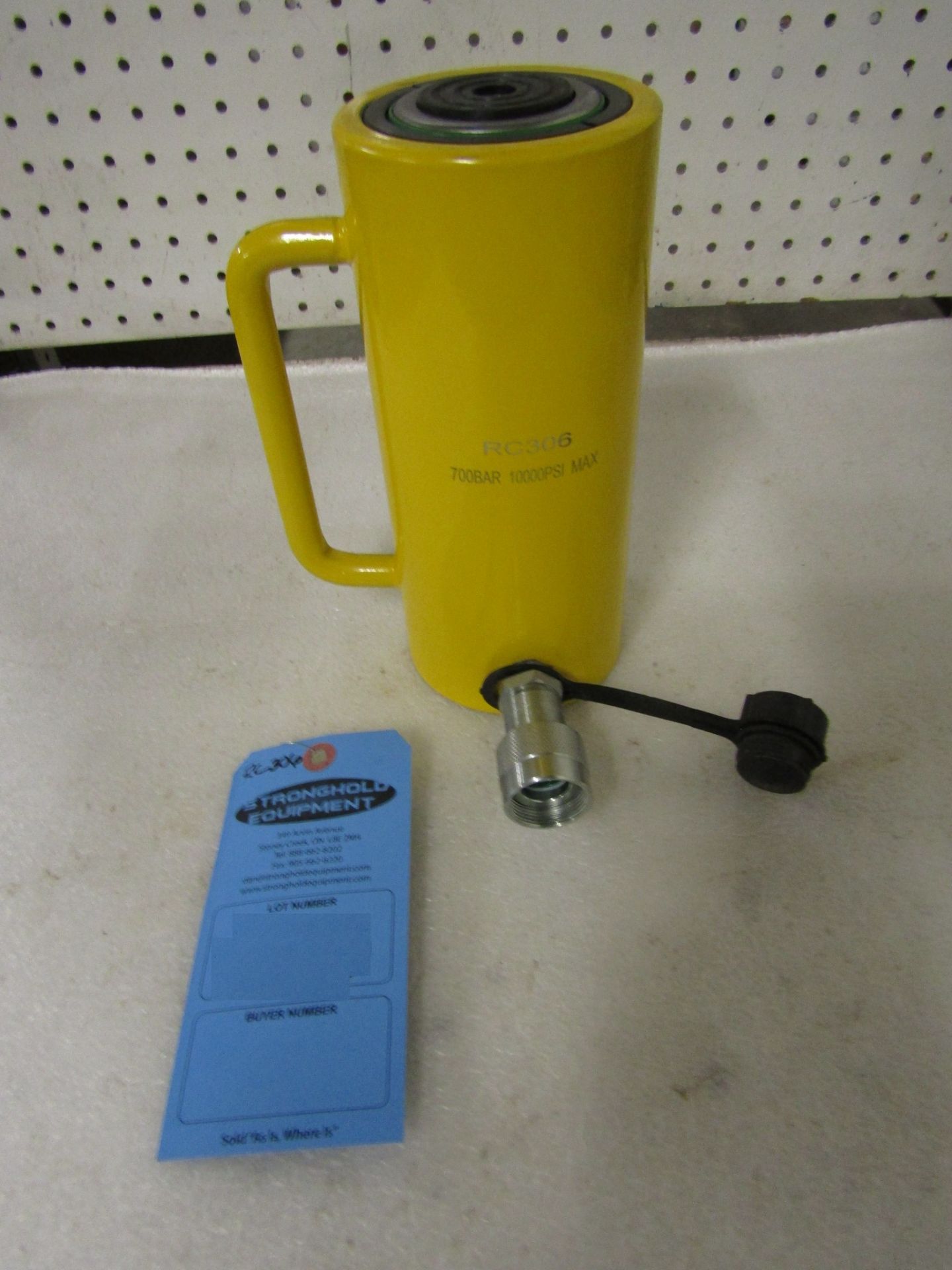 RC-306 MINT - 30 ton Hydraulic Jack with 6" stroke type cylinder