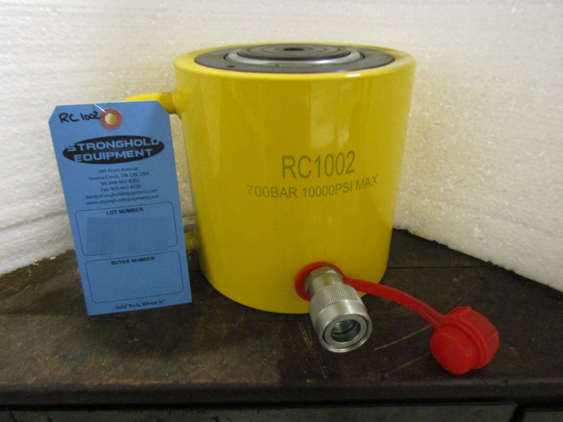 RC-1002 MINT - 100 ton Hydraulic Jack with 2" stroke type cylinder
