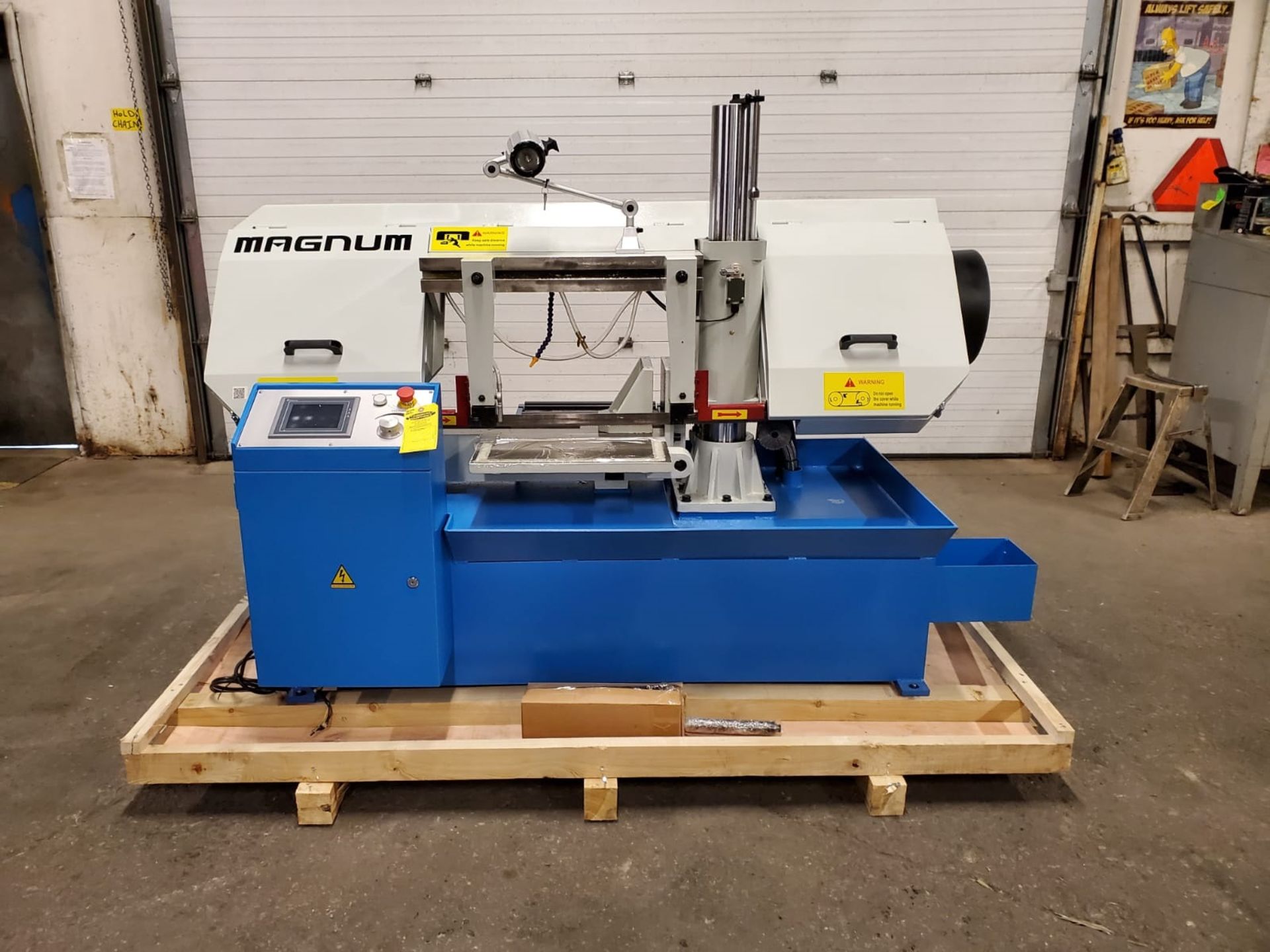 Magnum BS-2012A Programmable Horizontal Band Saw - 20 X 12 inch CUTTING CAPACITY - MINT & UNUSED