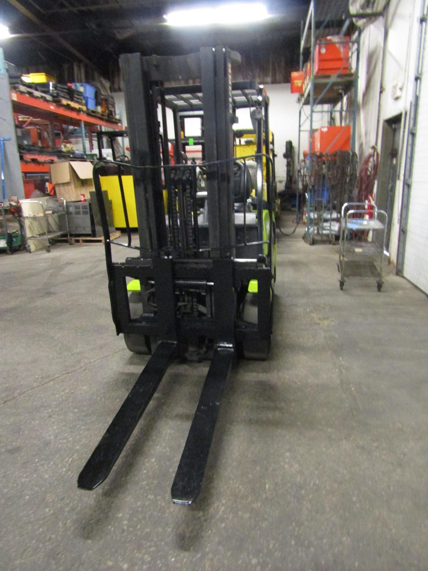 2014 Clark 6000lbs Capacity Forklift with 3-stage mast and sideshift - LPG (propane) AMAZING LOW - Image 2 of 2