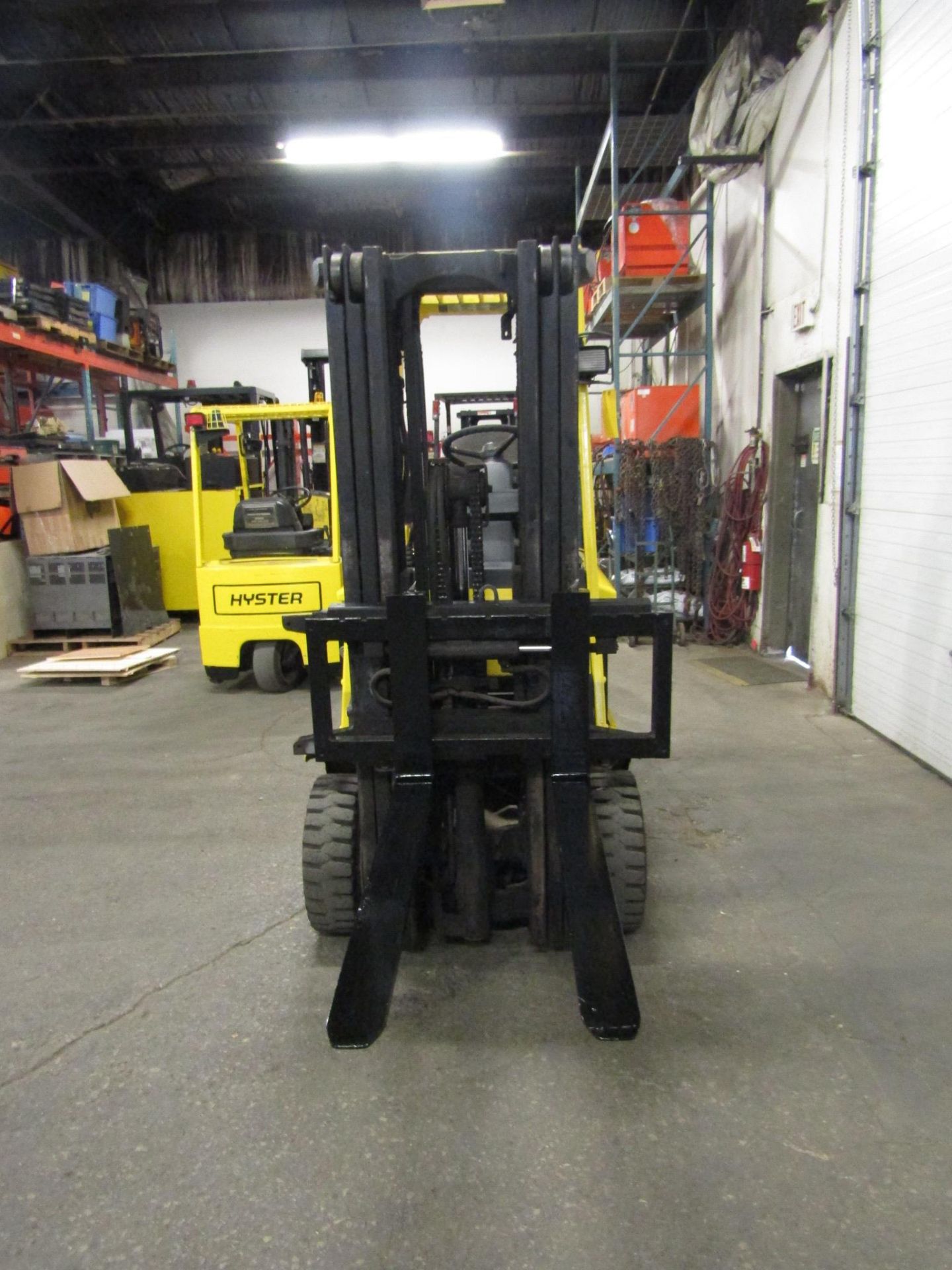 Hyster 5000lbs Electric Forklift with sideshift 3-stage mast - Image 2 of 2