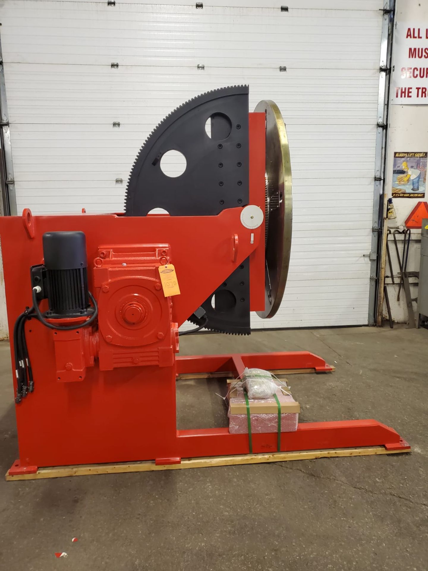 Verner model VD-15000 WELDING POSITIONER 15000lbs capacity - tilt and rotate with variable speed