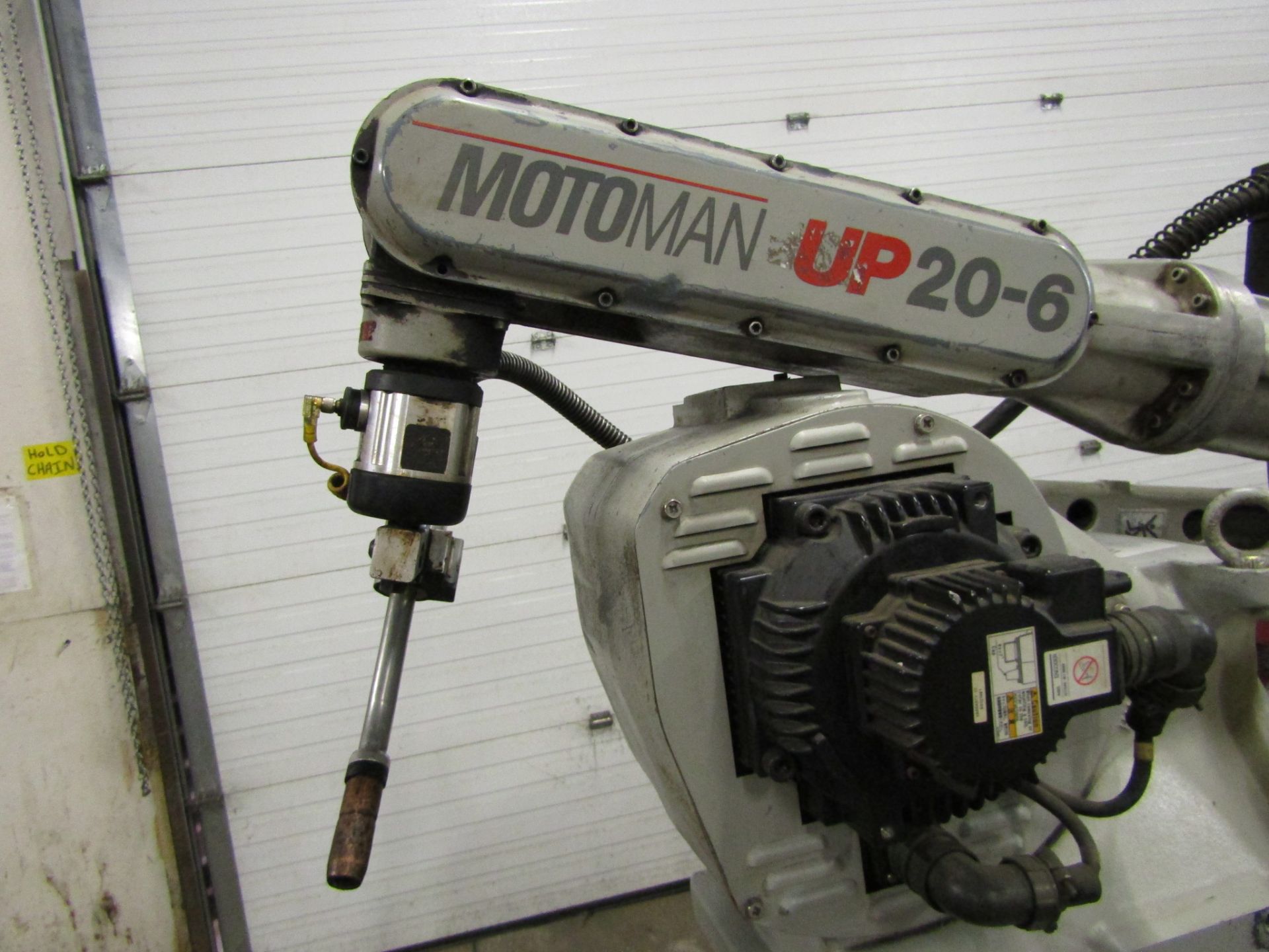 Motoman UP20-6 Welding Robot System with XRC 2001 controller with teach pendant & Powerwave 450 - Image 4 of 5