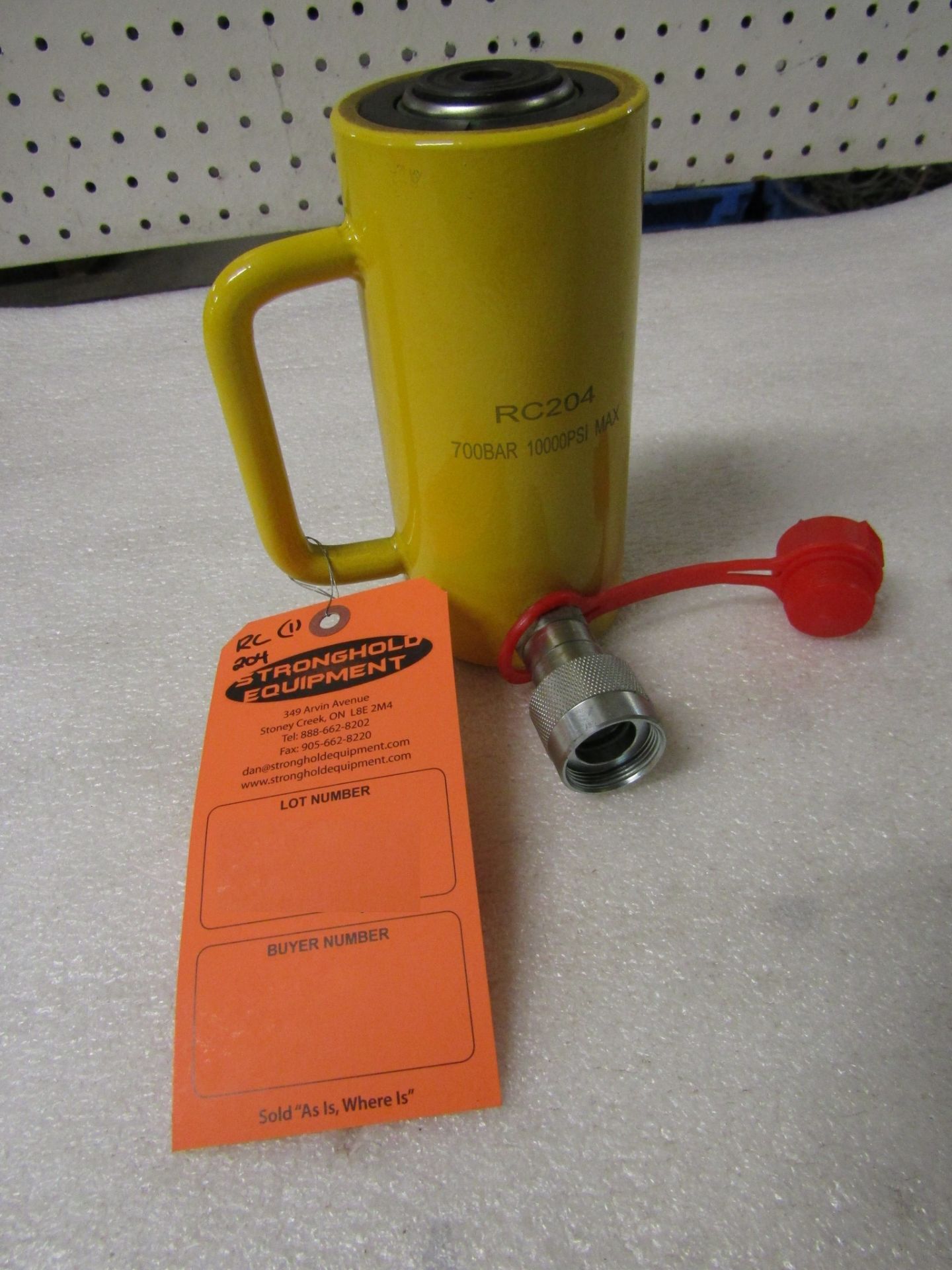 RC-204 MINT - 20 ton Hydraulic Jack with 4" stroke type cylinder