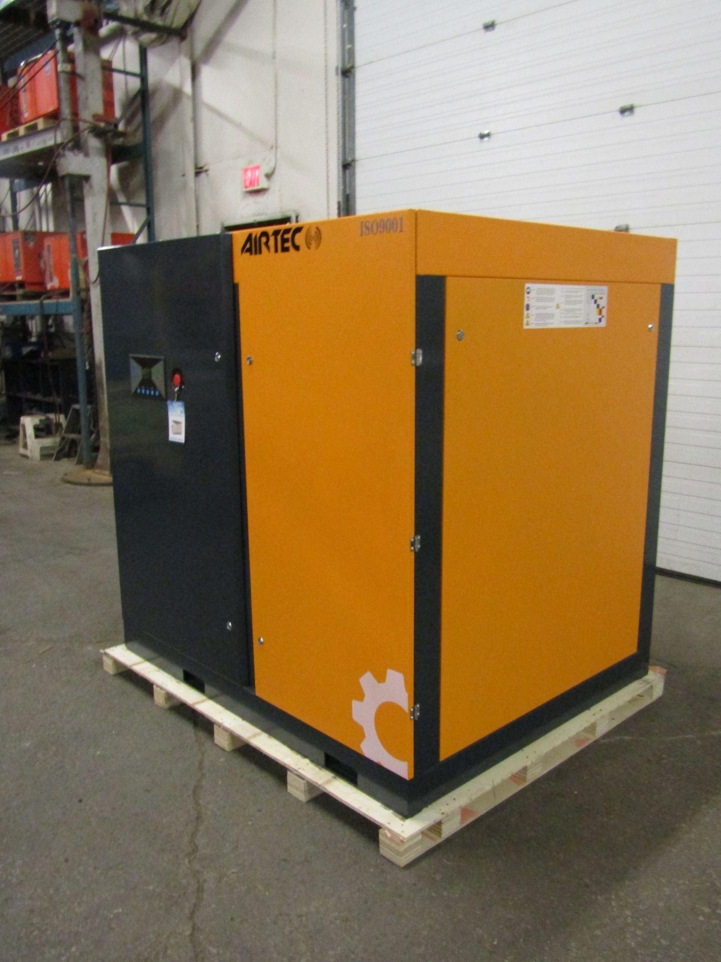 Airtec 100HP Rotary Screw Air Compressor - MINT UNUSED COMPRESSOR - Image 2 of 2