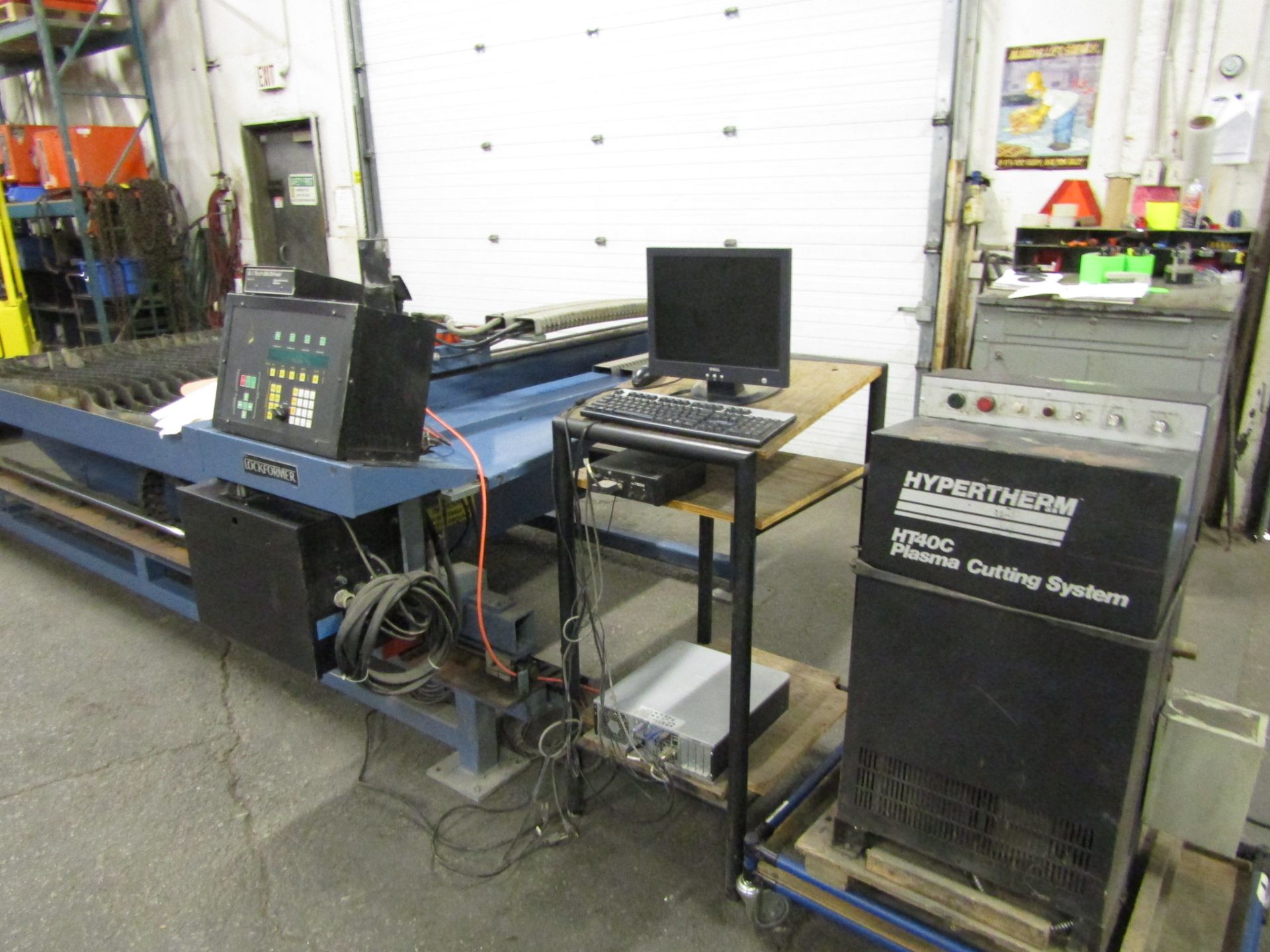 Hypertherm Plasma Cutting Table - 5' x 10' with HT40C Plasma Cutting System - EXTREMELY LOW HOURS - Image 4 of 4