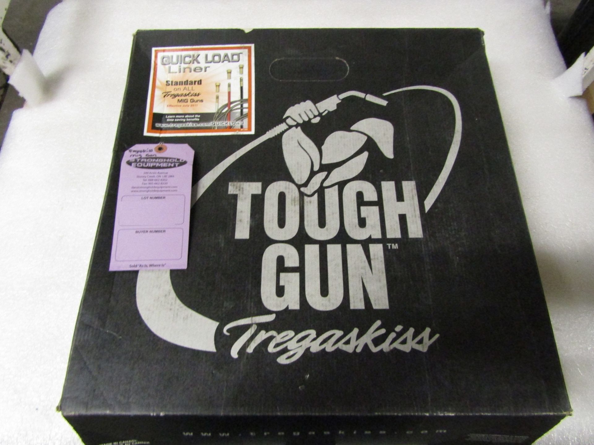 Tregaskiss Tough Gun Robotic Mig Gun BRAND NEW - 500 AMP in box - Image 2 of 2