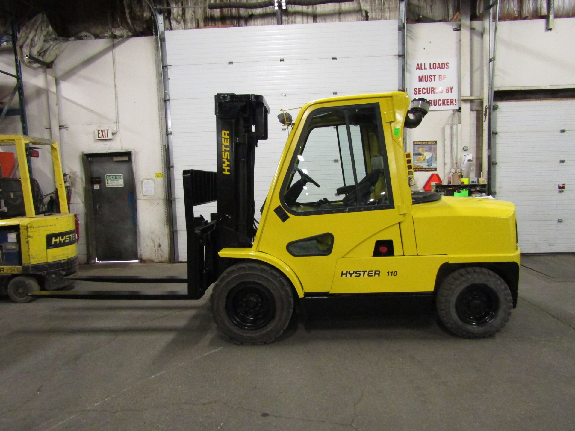 FREE CUSTOMS DOCS & 0 DUTY FEES - Hyster 11000lbs Capacity OUTDOOR Forklift Diesel with sideshift