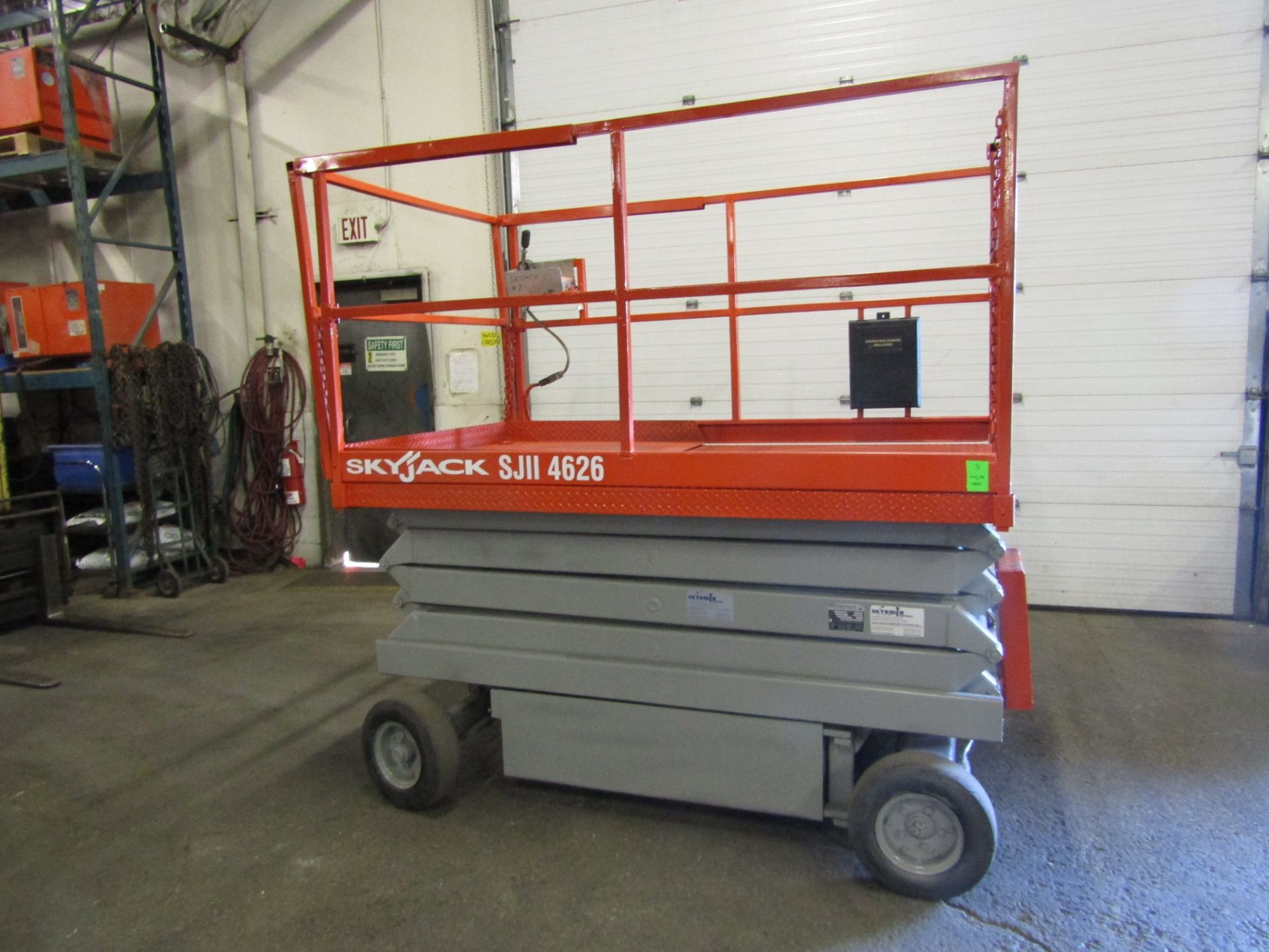 FREE CUSTOMS DOCS & 0 DUTY FEES - 2006 SkyJack model 4626 Motorized Scissor Lift Unit