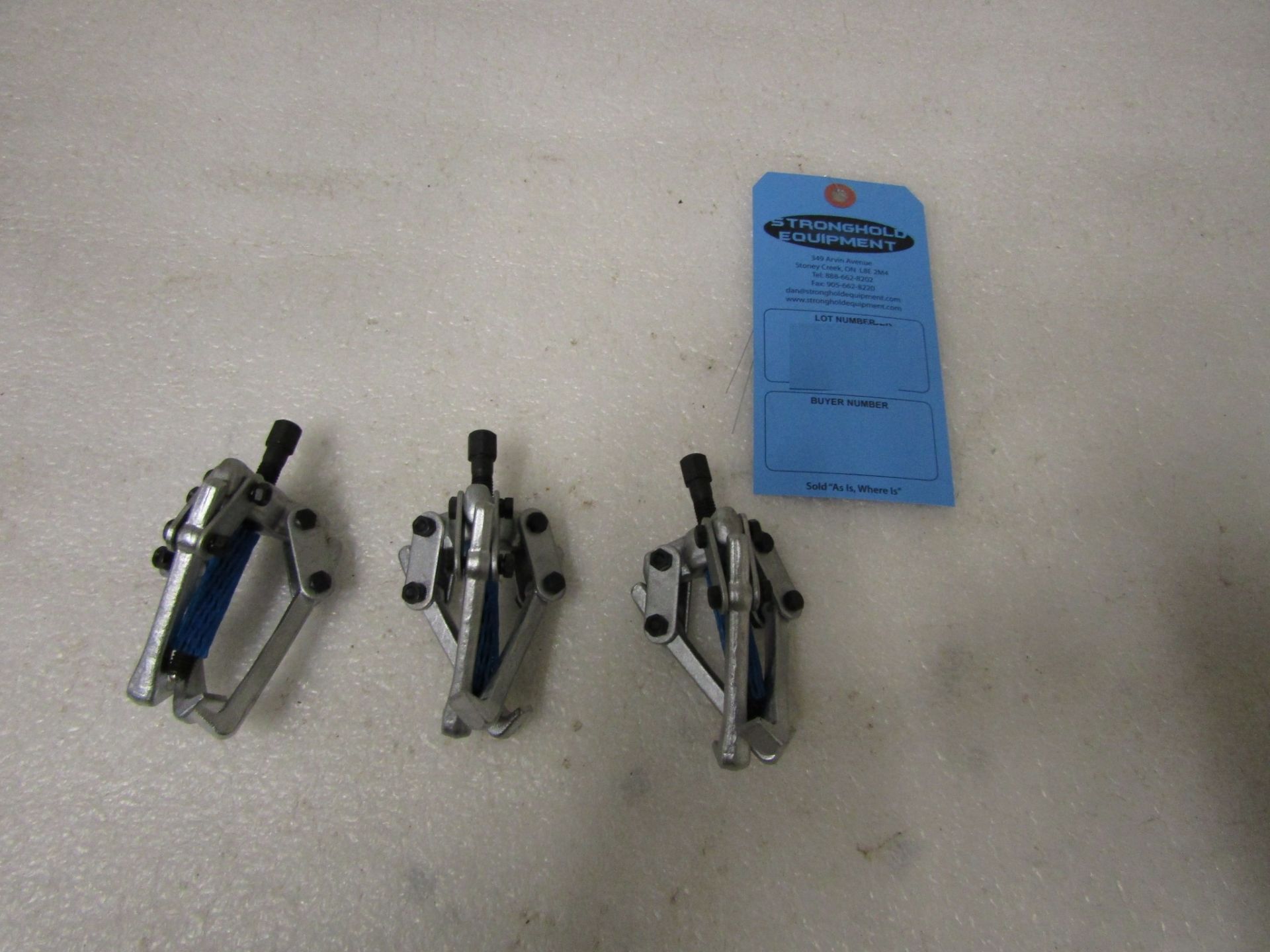 Lot of 3 bearing pullers - MINT & Unused