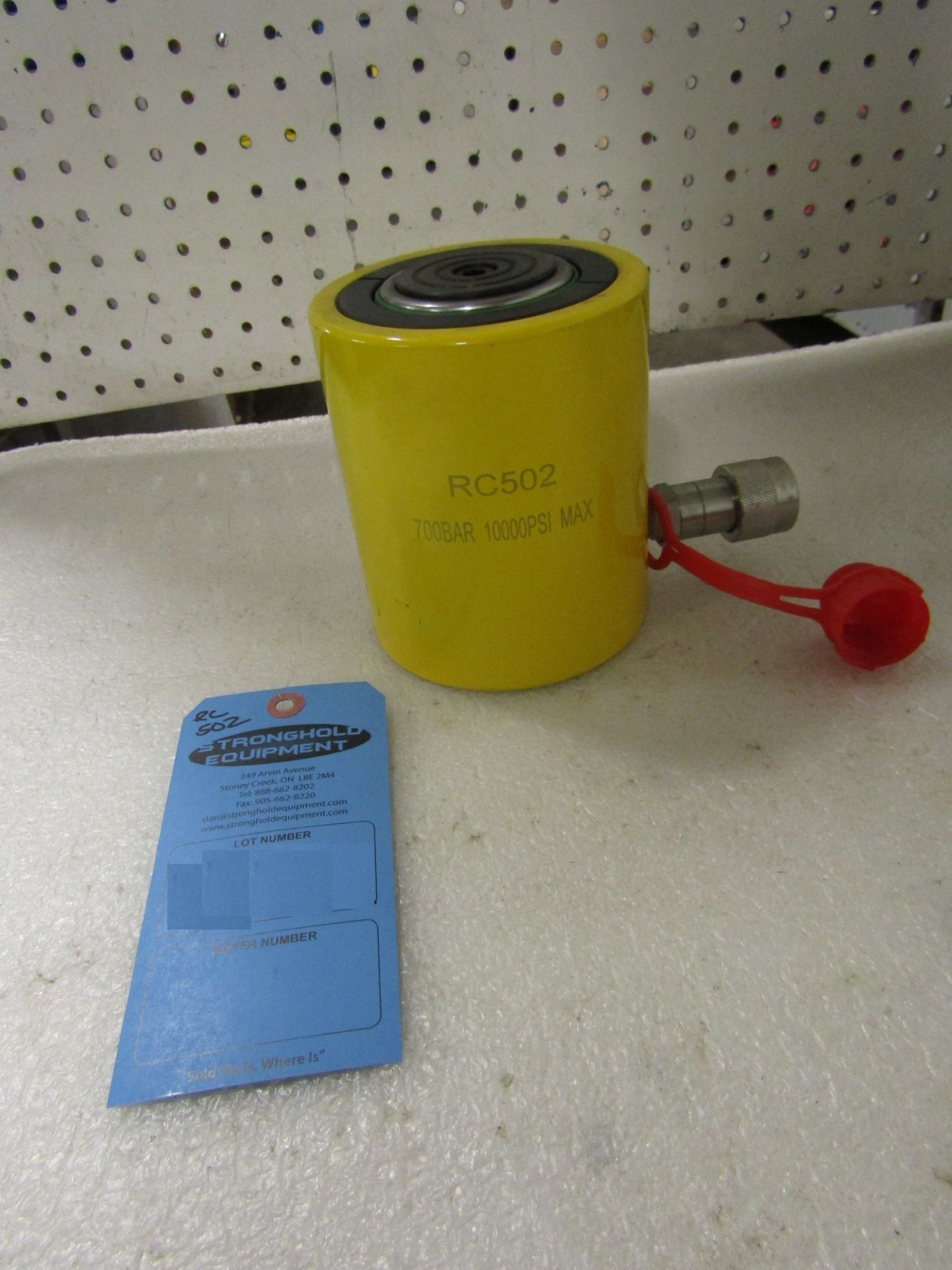 RC-502 MINT - 50 ton Hydraulic Jack with 2" stroke type cylinder
