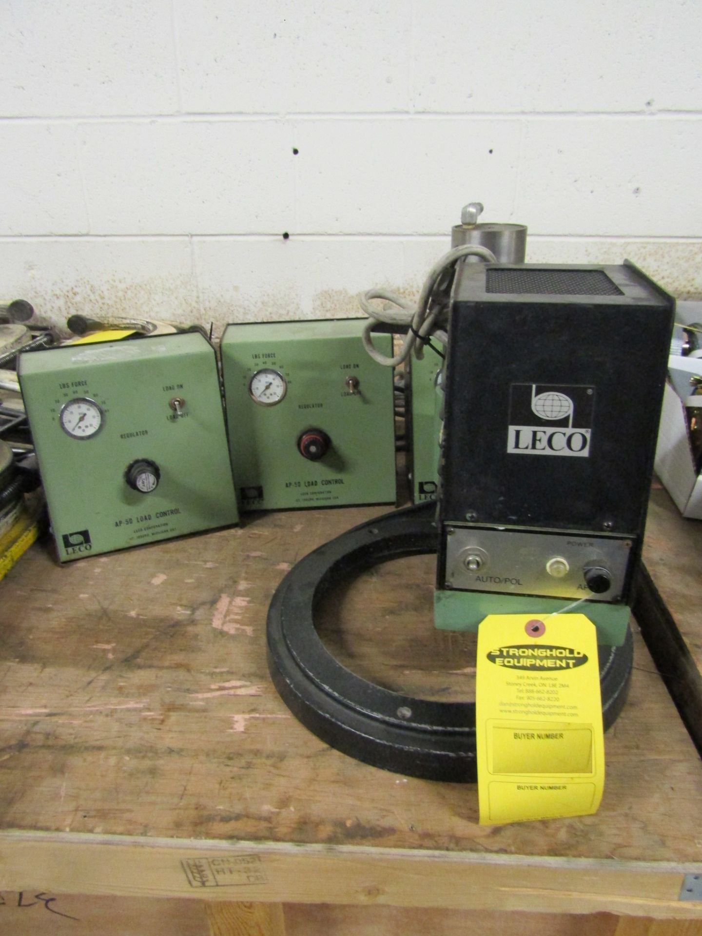 Leco Precision Force Gauge unit with multiple controllers