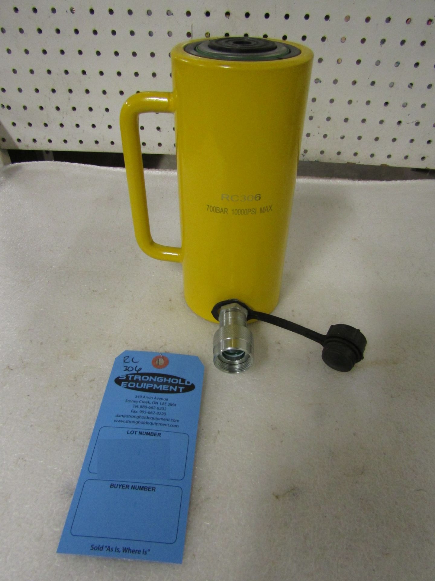 RC-306 MINT - 30 ton Hydraulic Jack with 6" stroke type cylinder