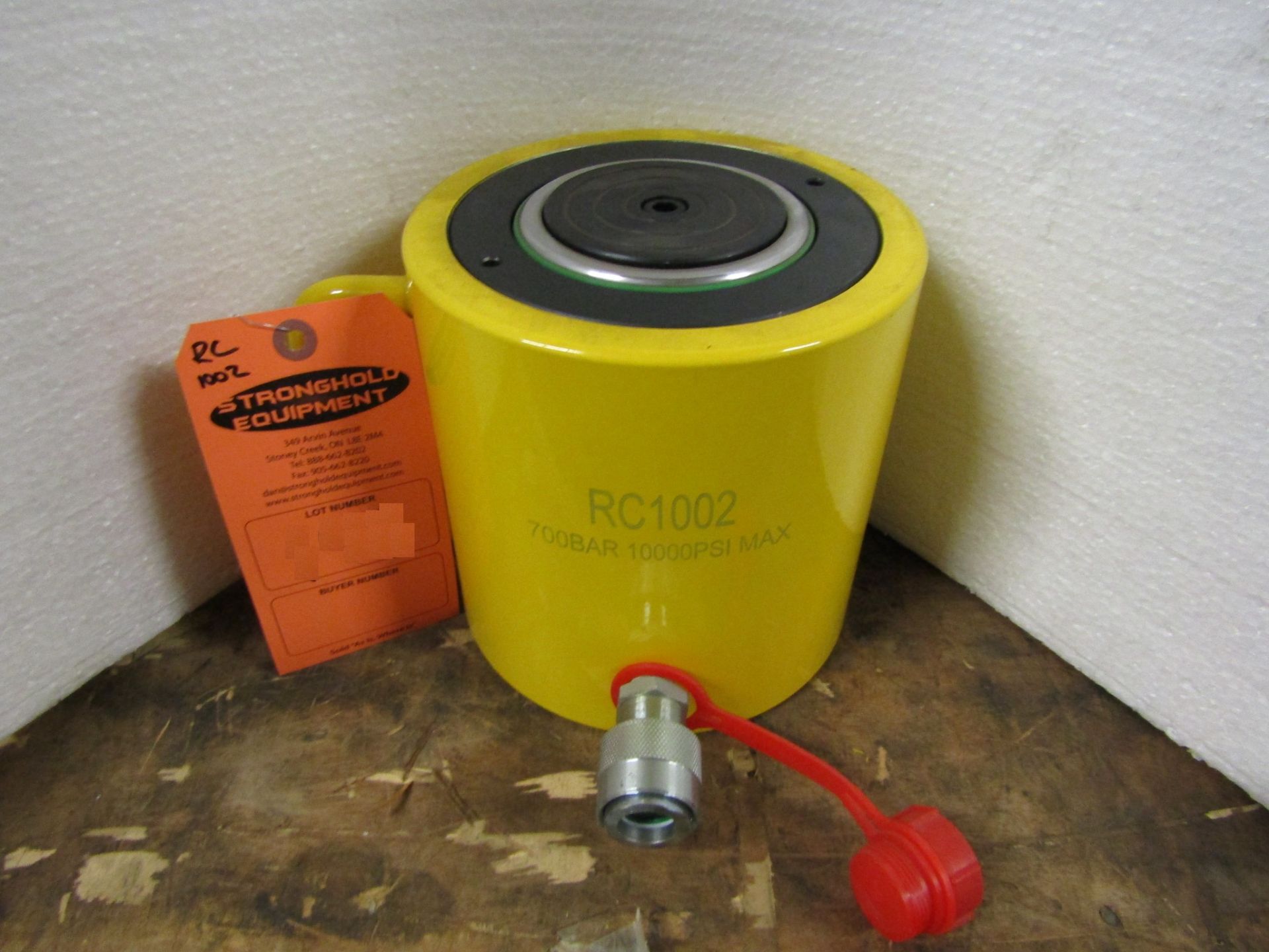 RC-1002 MINT - 100 ton Hydraulic Jack with 2" stroke type cylinder