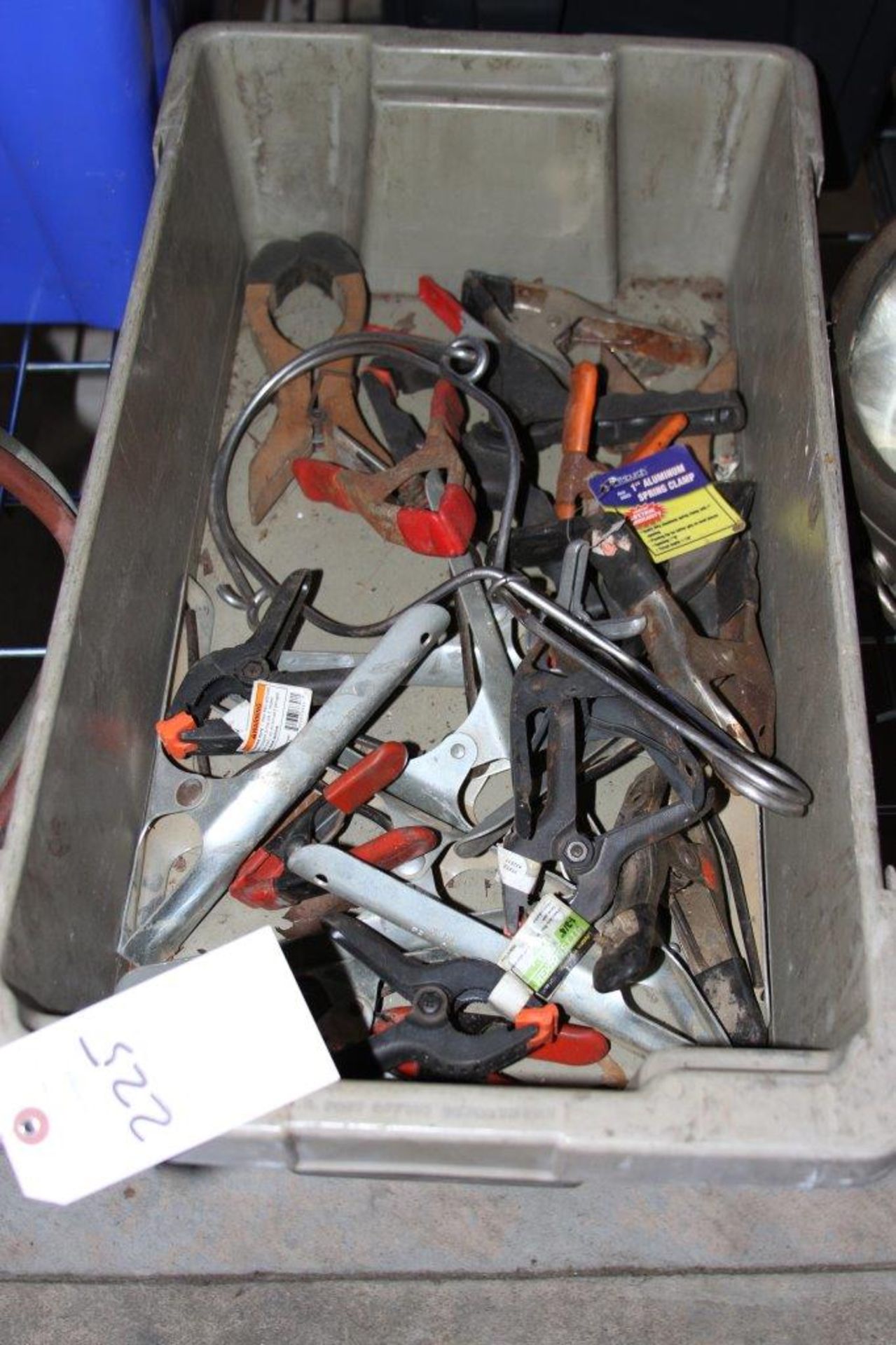 Spring Clamps, Box Lot